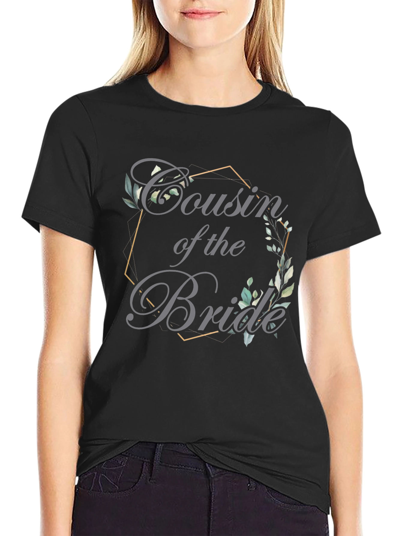 Cousin of the Bride Wedding T-Shirt - 2