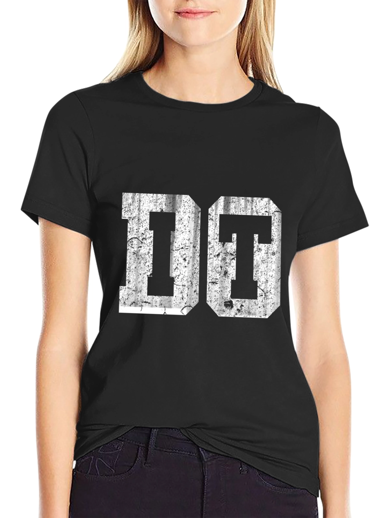 Black Do It Motivational T-Shirt view 2