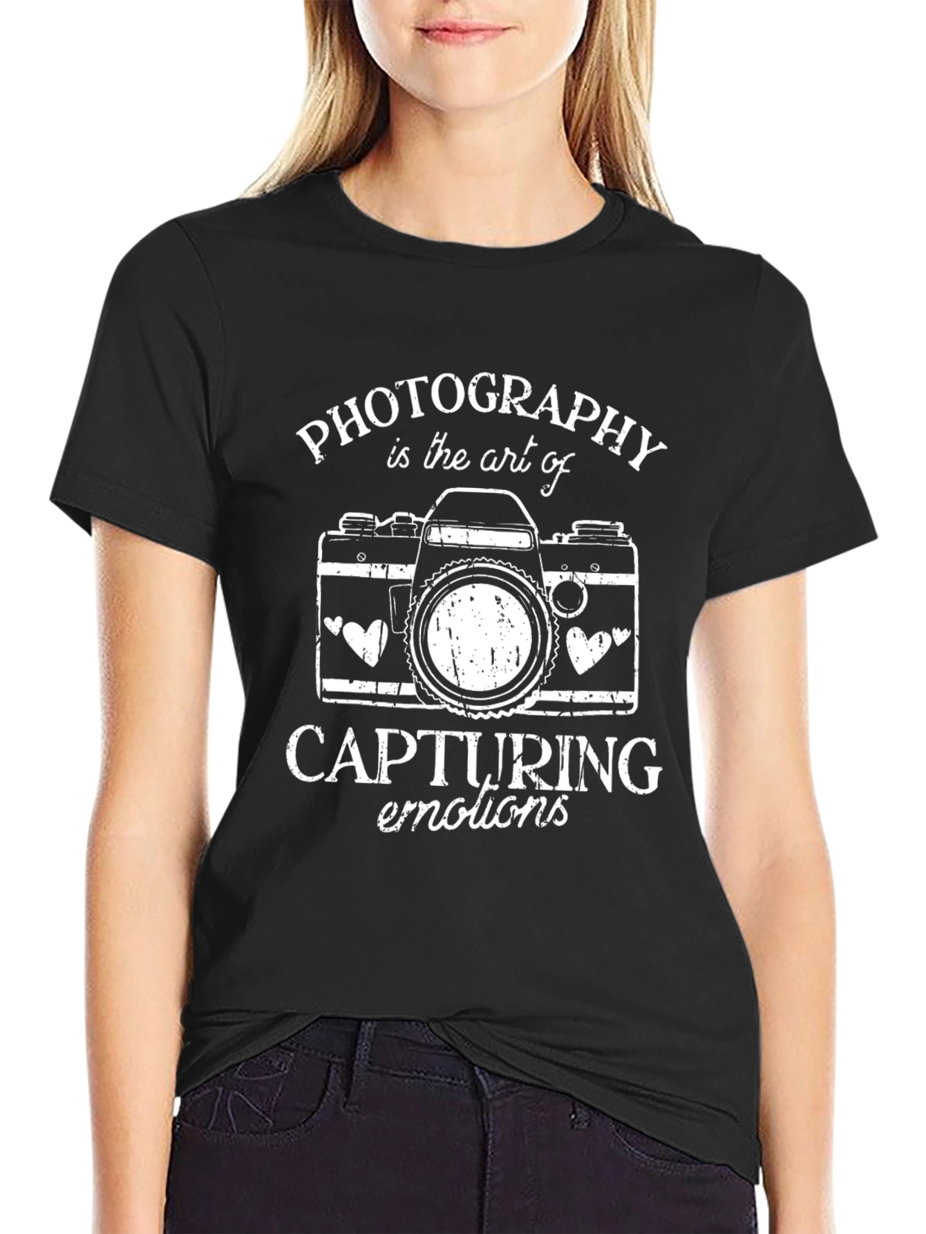 Black Photography is the Art T-Shirt view 2