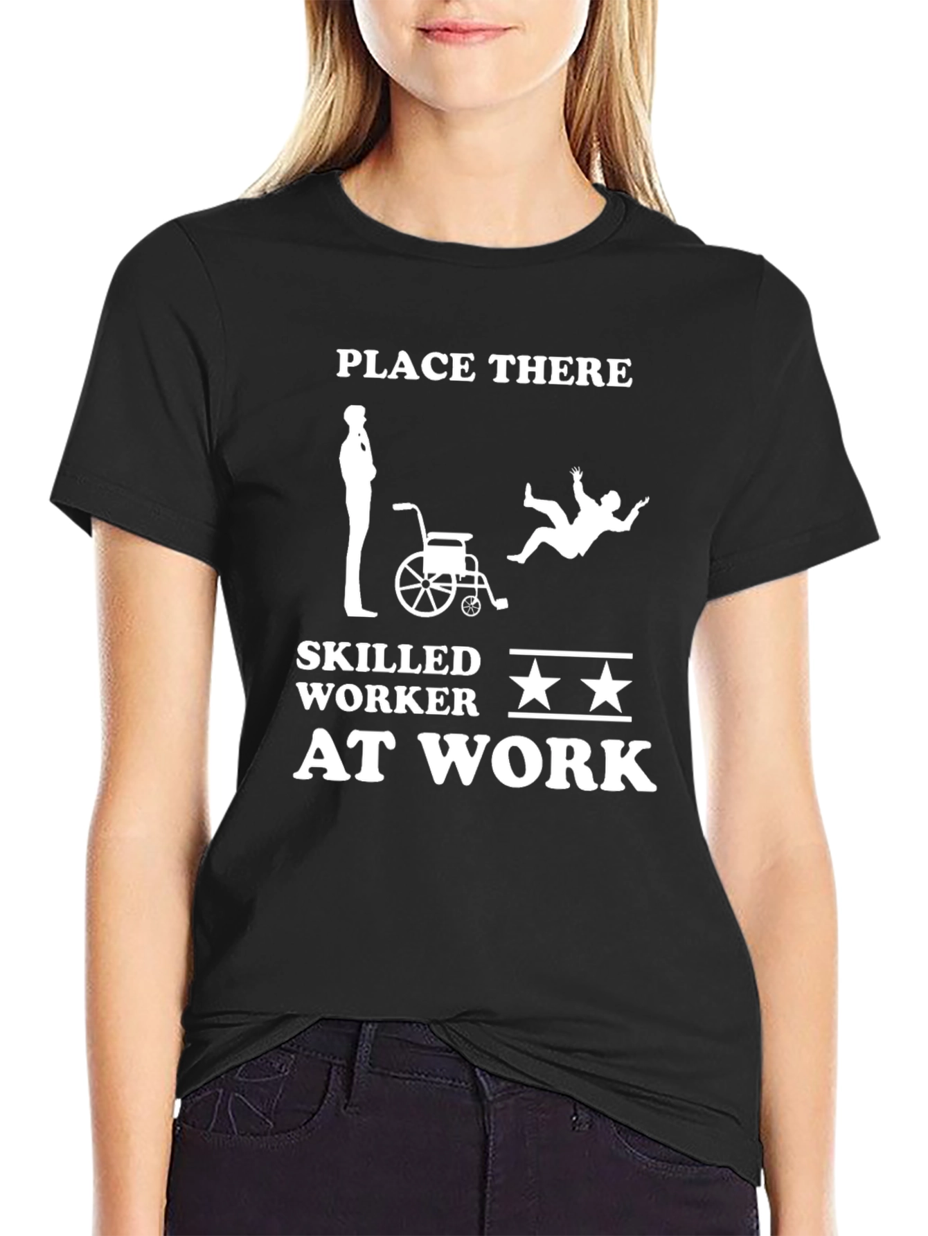 Black Skilled Worker At Work T-Shirt view 2