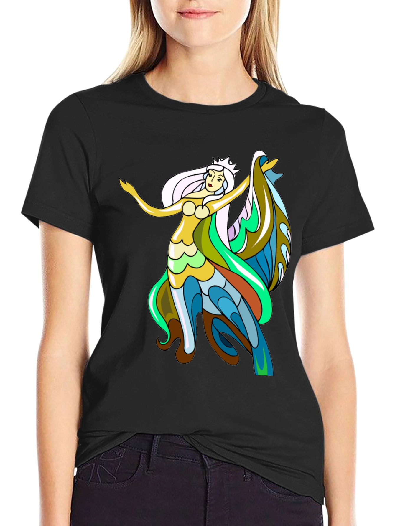 Fantasy Art Mermaid T-Shirt - 2