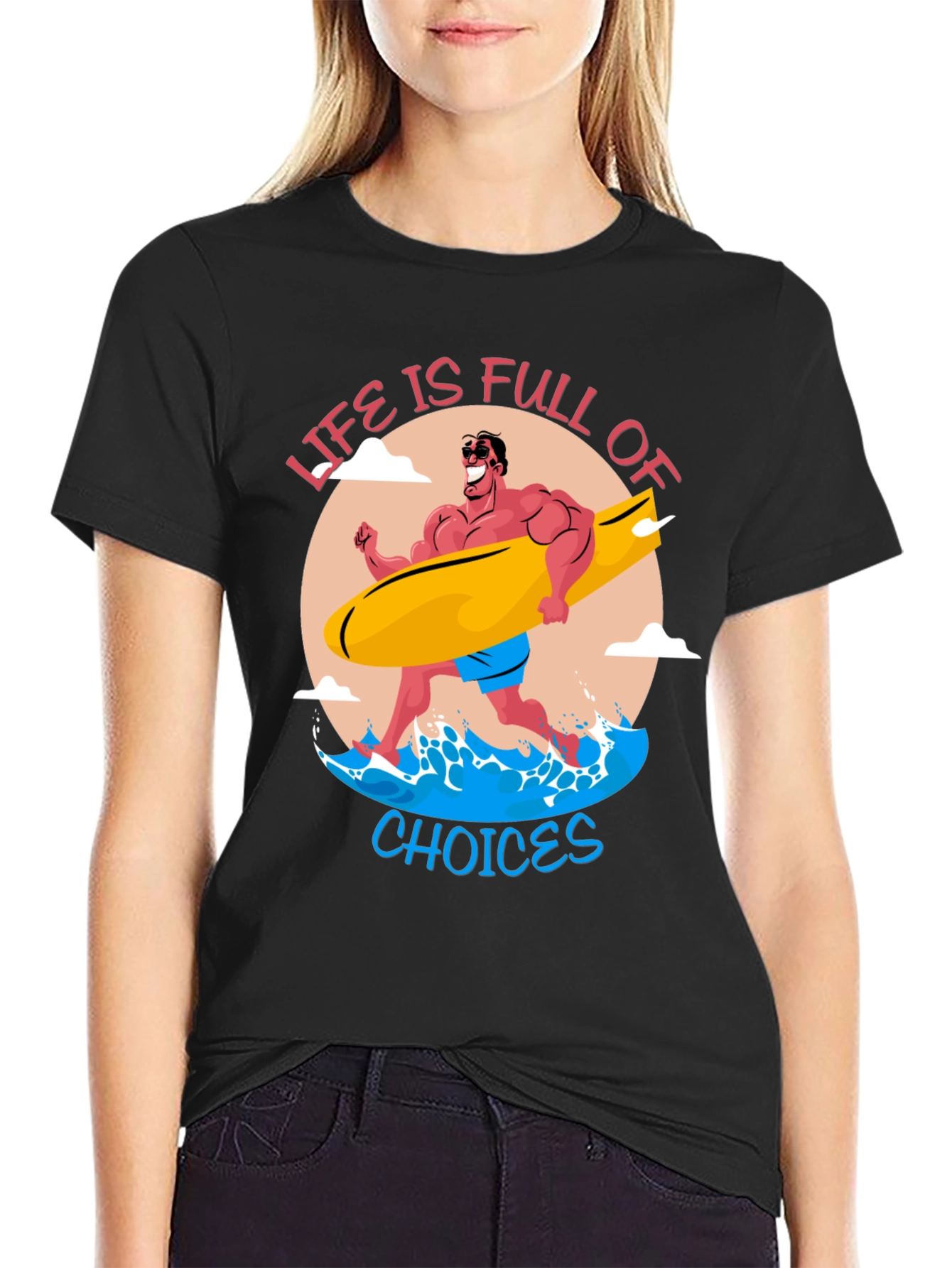 Black Life Is Full Of Choices T-Shirt view 2
