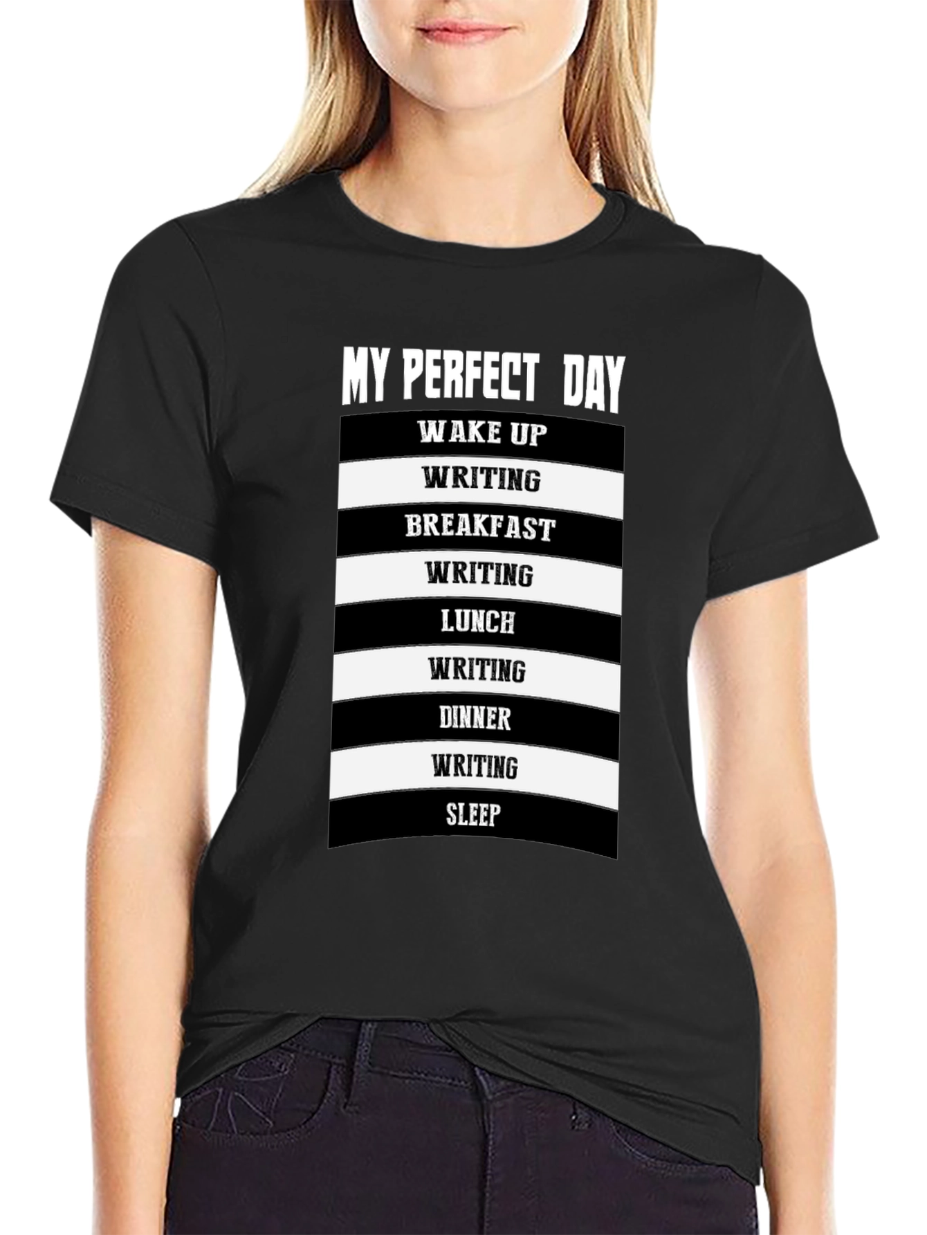Perfect Day Writing T-Shirt - 2