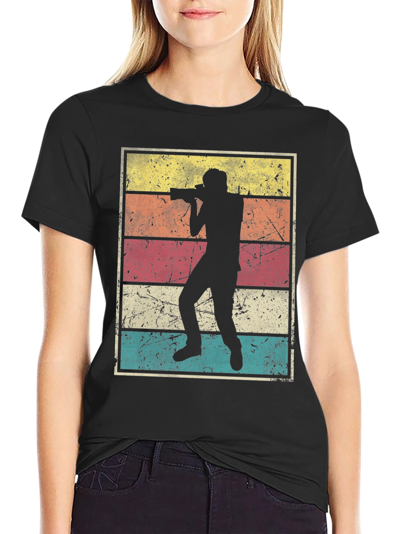 Retro Photographer Graphic Tee - Vintage Style Shirt - 2