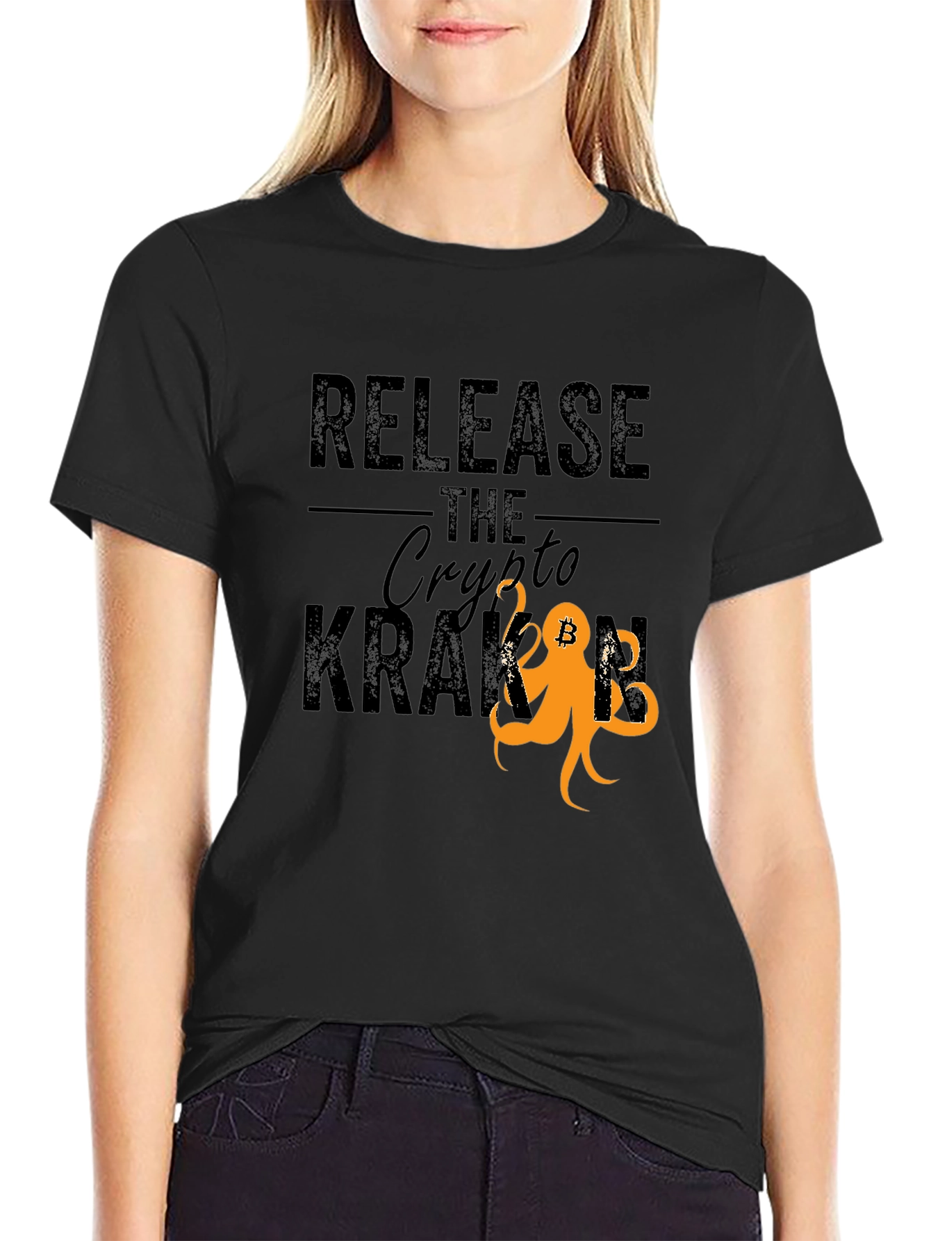 Release The Crypto Kraken Bitcoin T-Shirt - 2