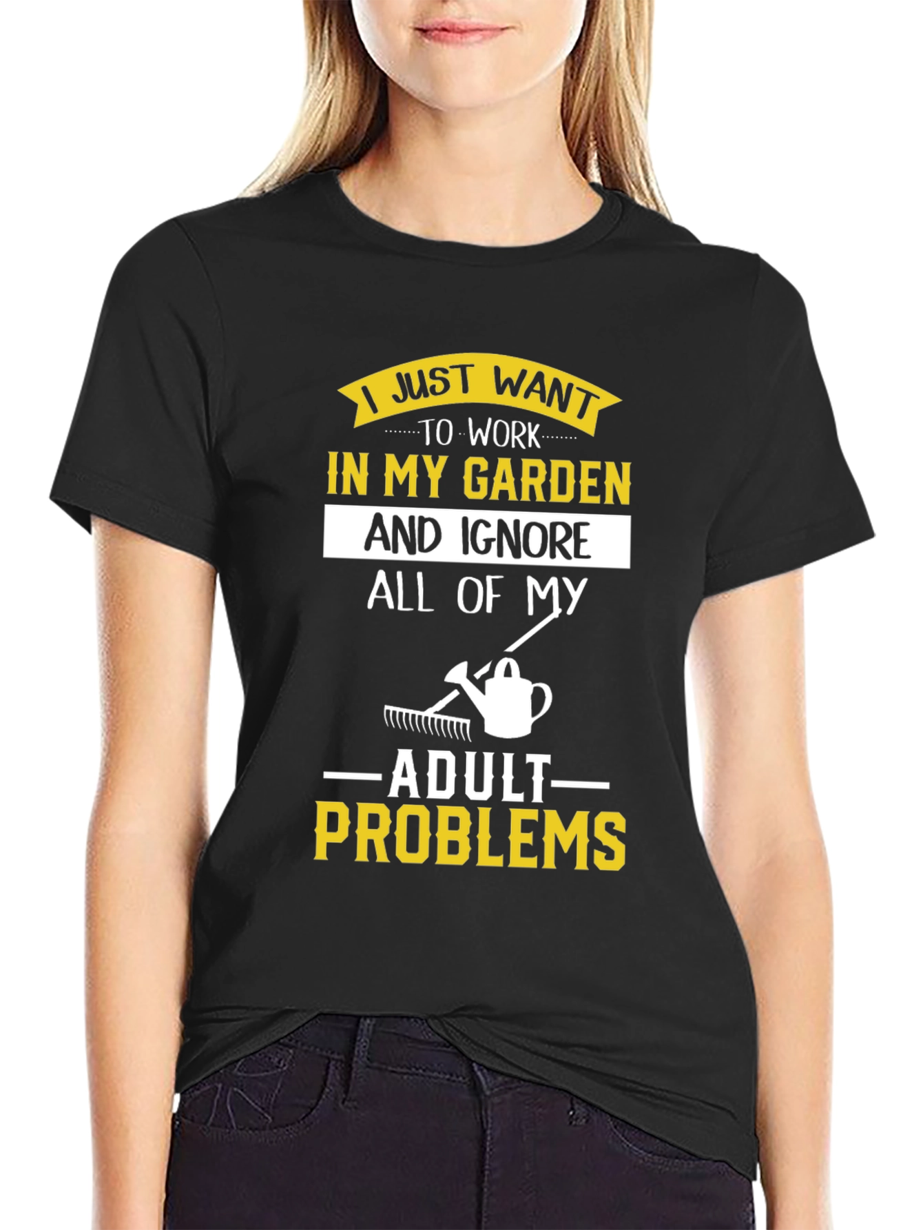 I Just Want to Work in My Garden T-Shirt - 2