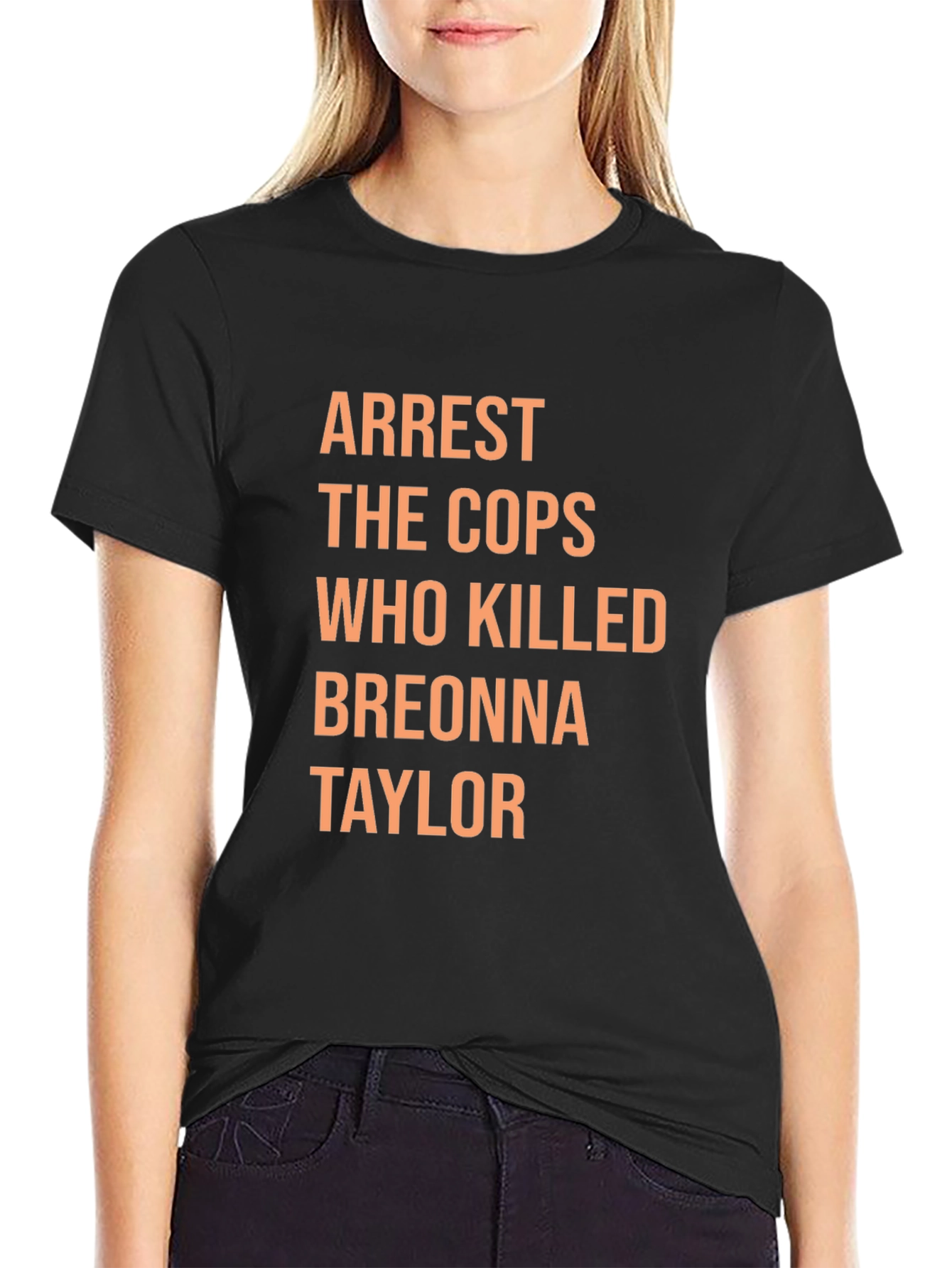 Black Arrest The Cops Breonna Taylor T-Shirt view 2