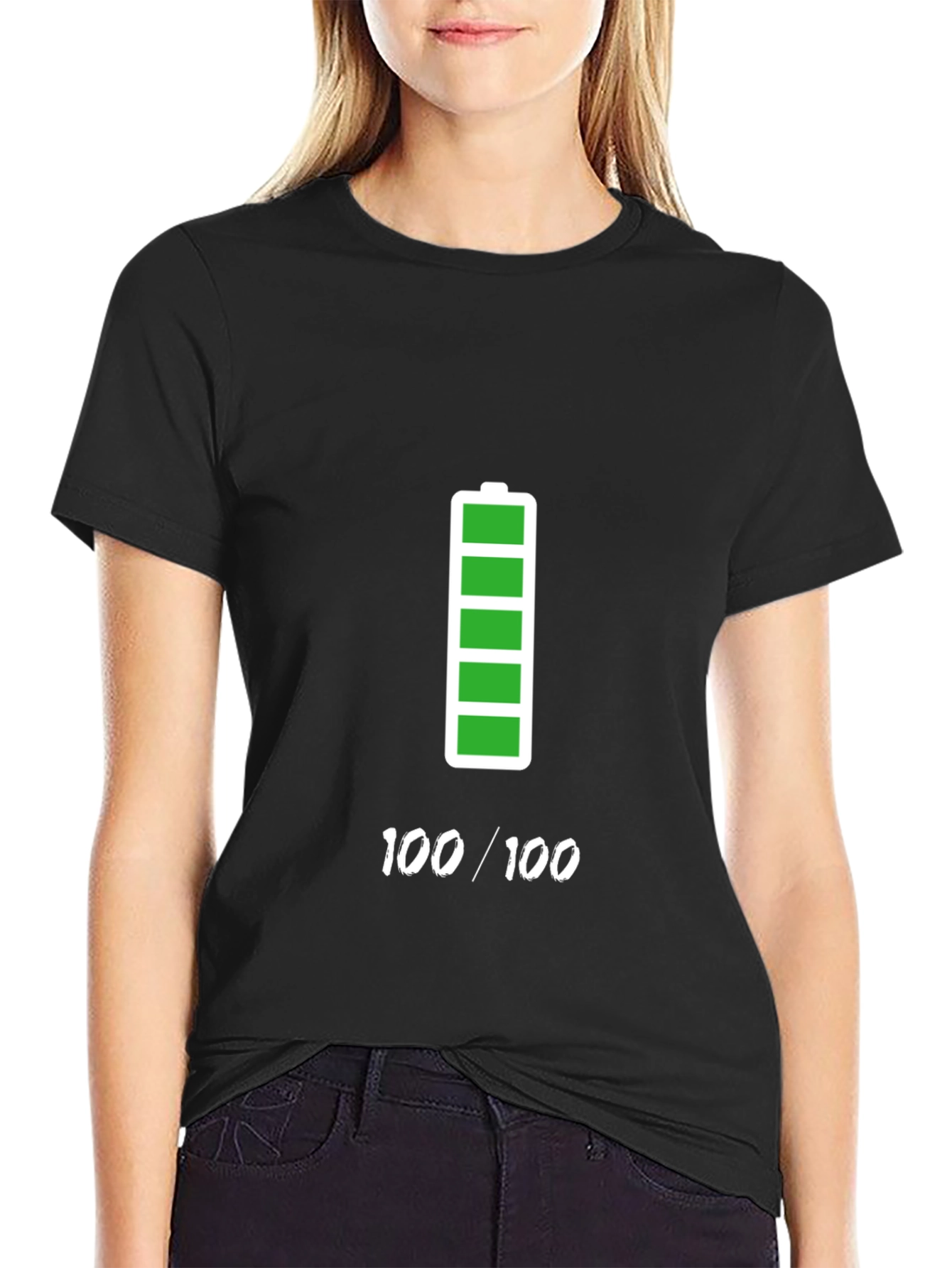 100% Charged T-Shirt - Full Battery Power - 2