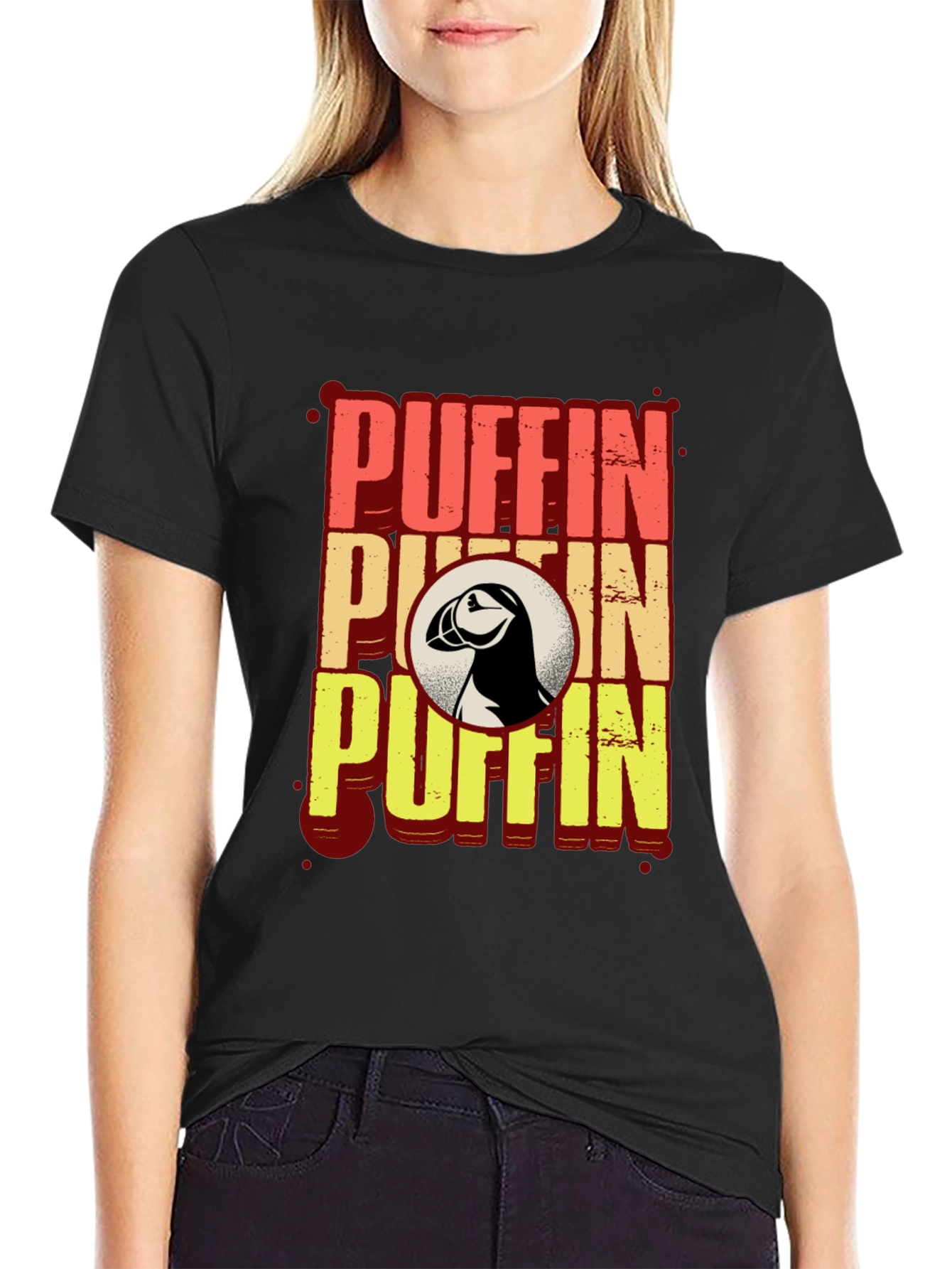 Puffin Graphic T-Shirt - Animal Lover's Tee - 2