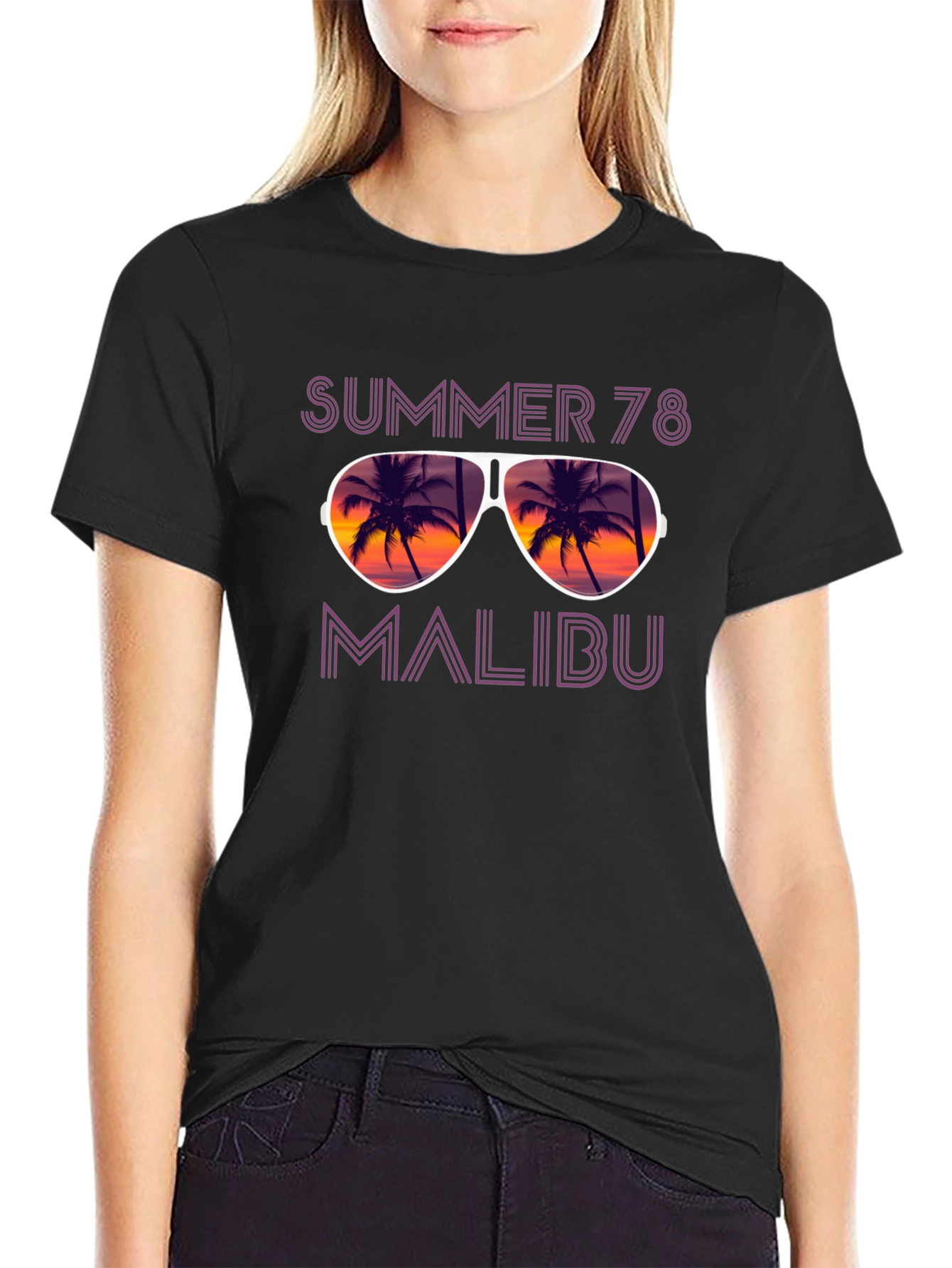 Black Summer 78 Malibu T-Shirt view 2