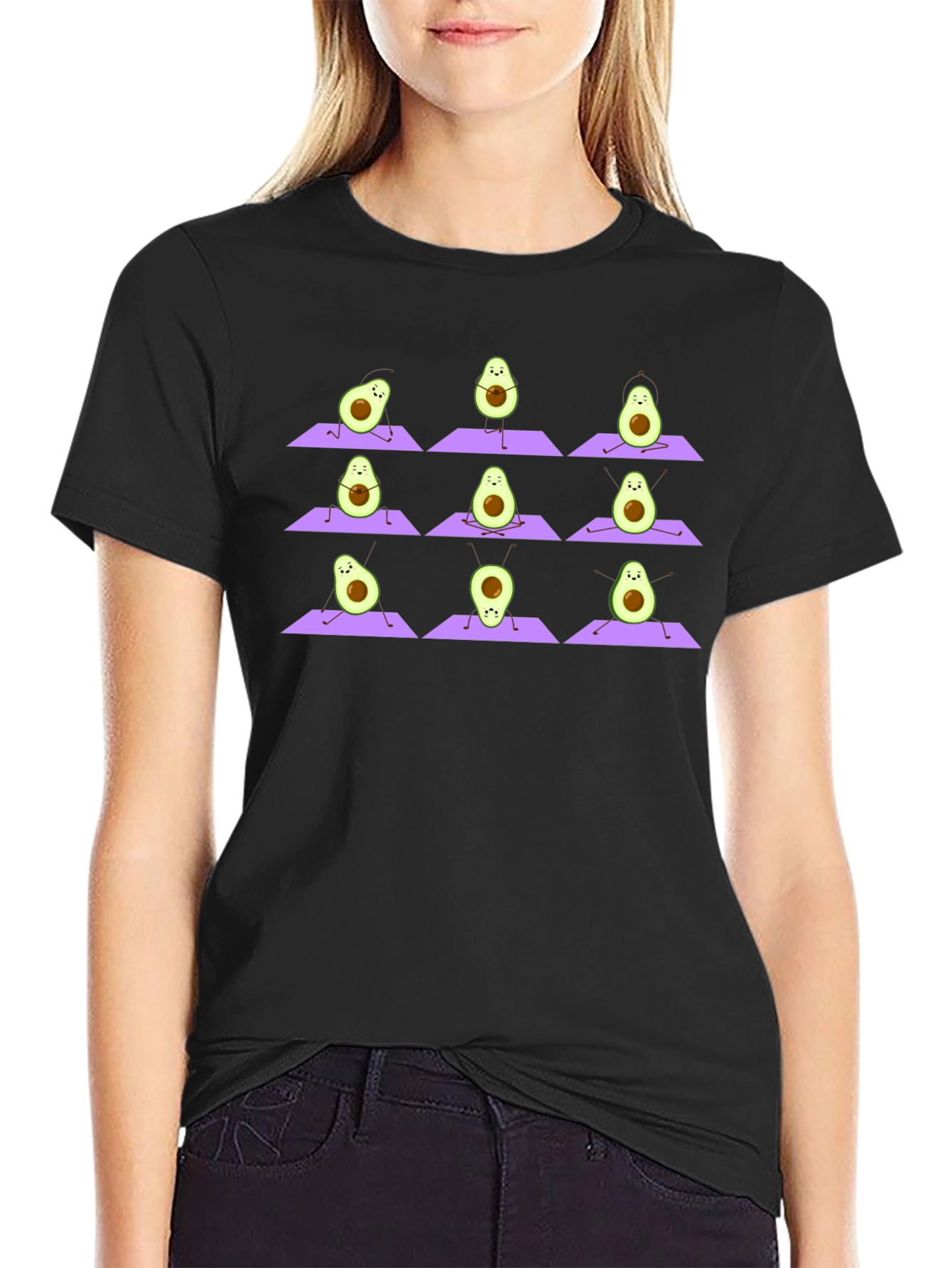 Yoga Avocado T-Shirt - Relaxed Fit - 2