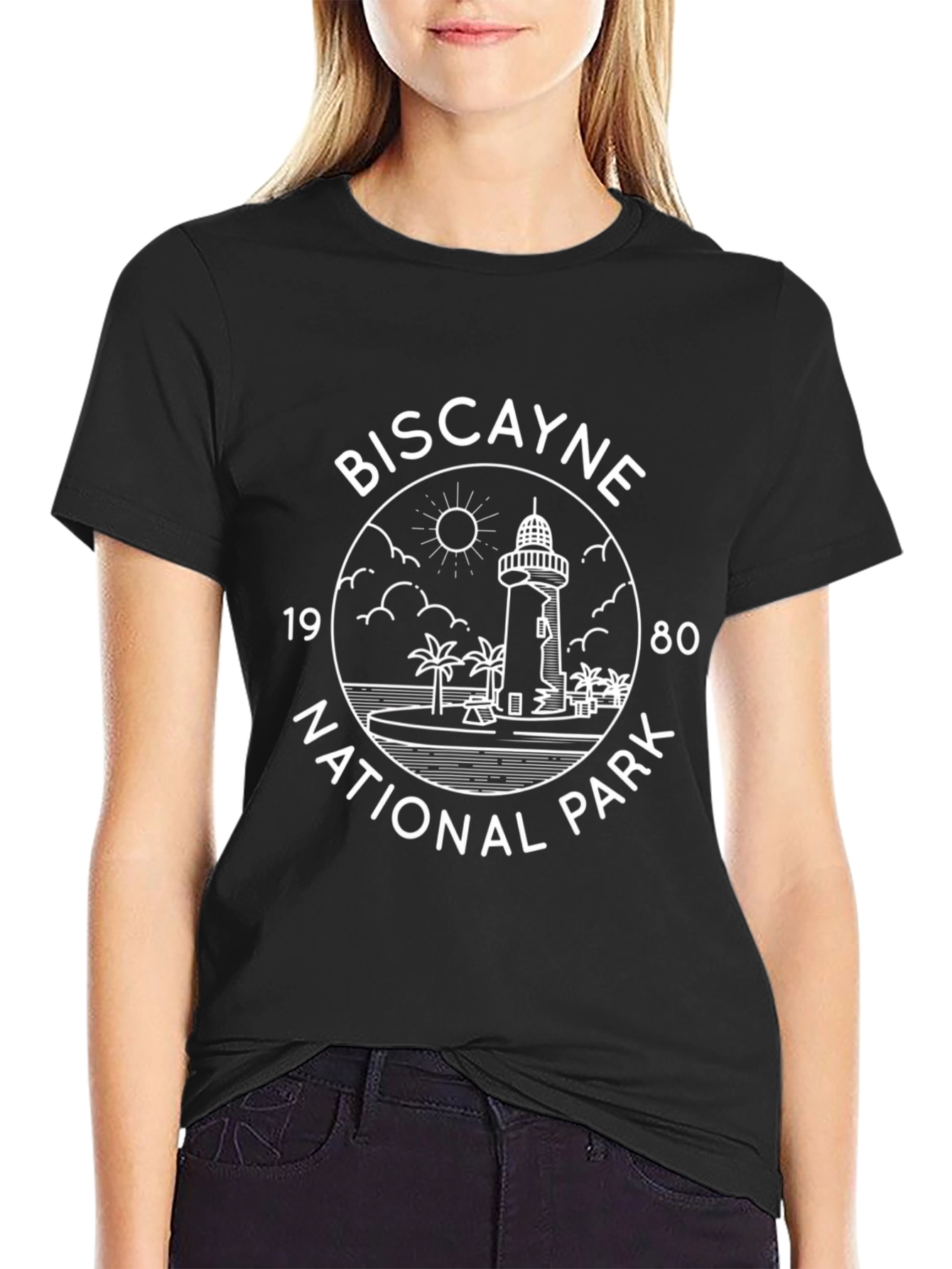 Black Biscayne National Park T-Shirt view 2