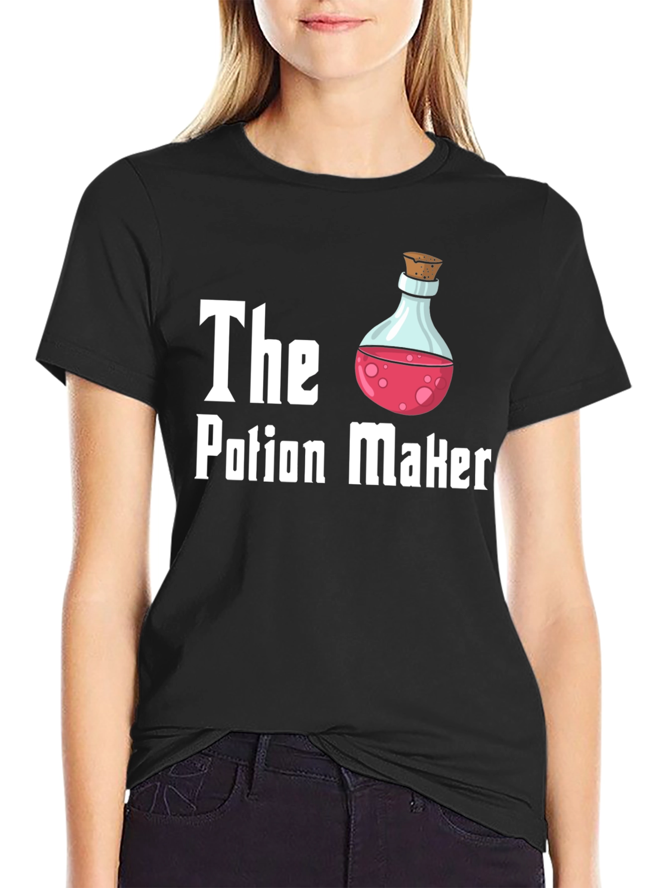 Black The Potion Maker T-Shirt - Wizarding Brew view 2