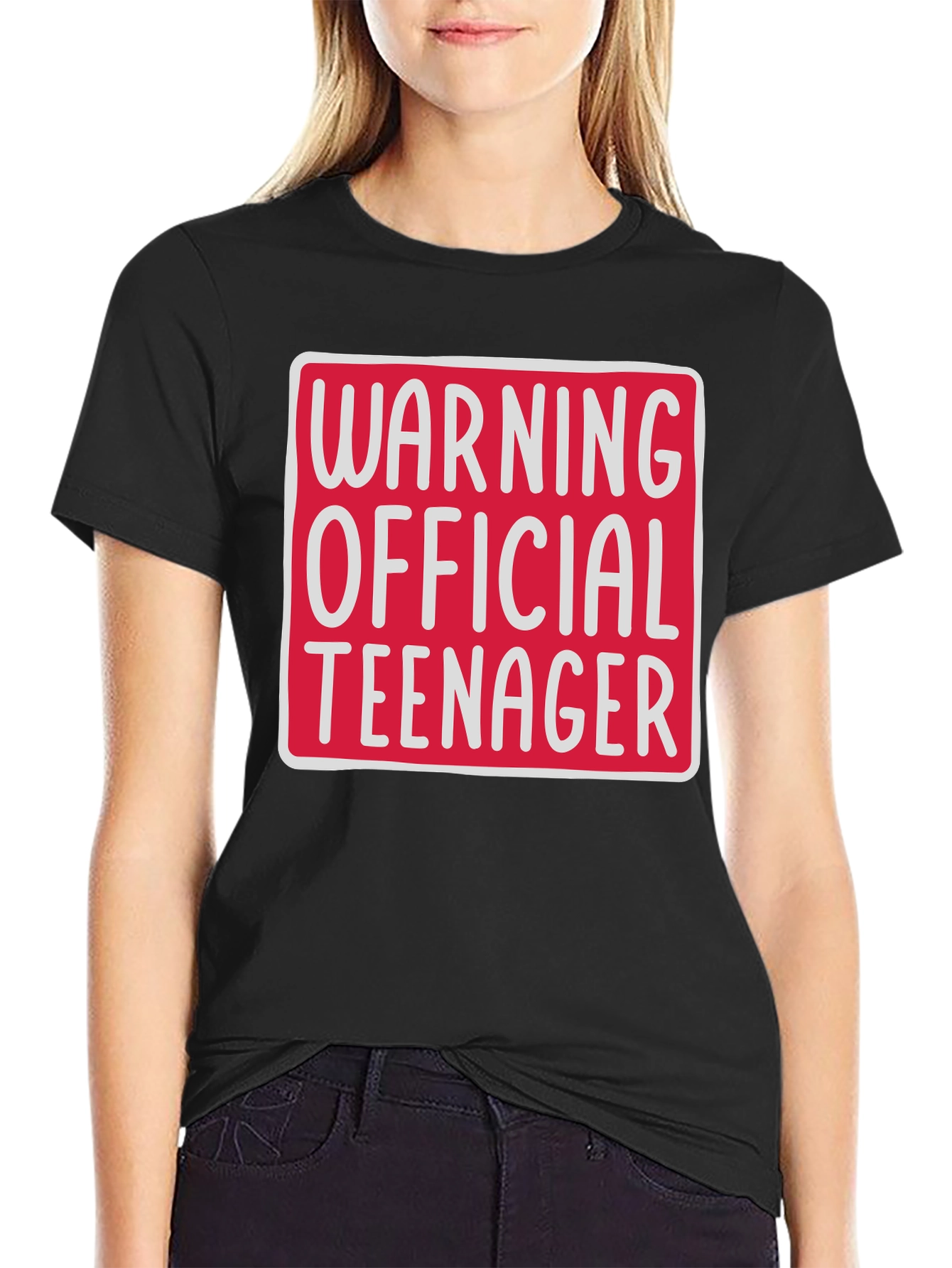 Warning Official Teenager T-Shirt - 2