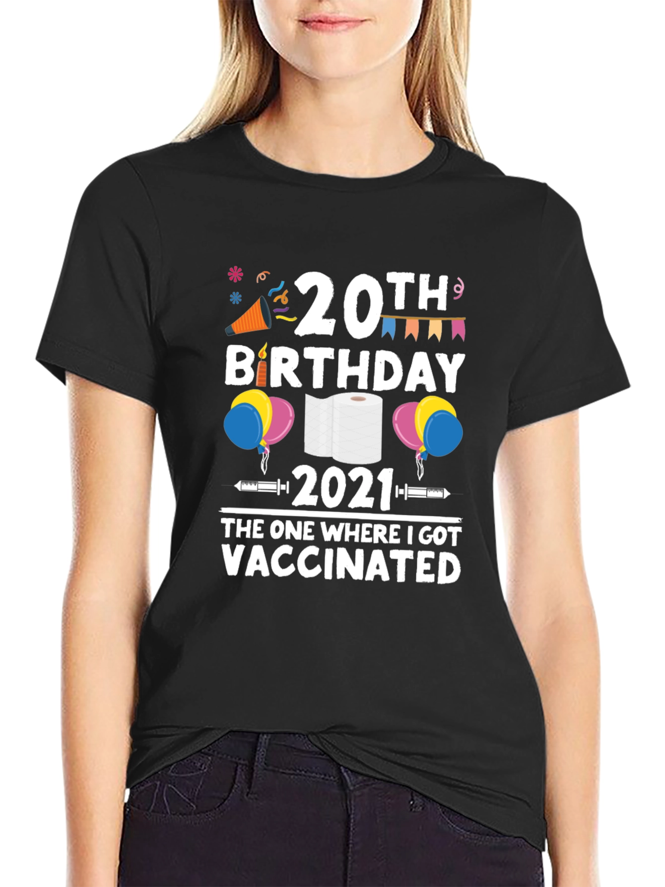20th Birthday Vaccinated T-Shirt - 2