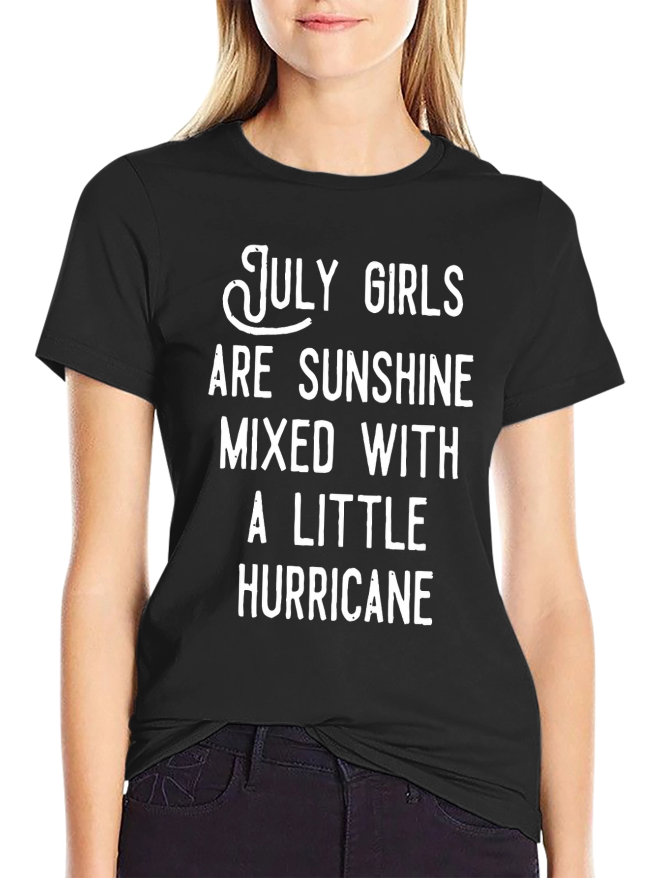 Black July Girls Sunshine Hurricane Tee view 2