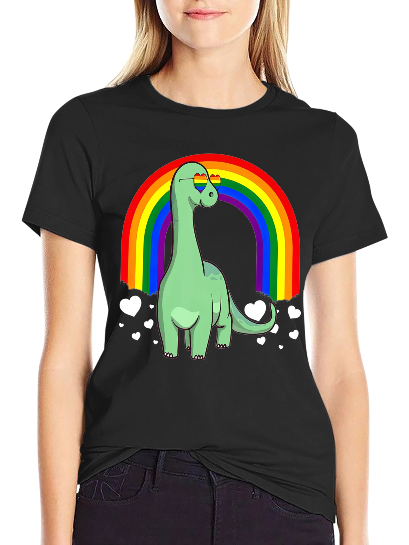 Dino Rainbow Pride T-Shirt - 2