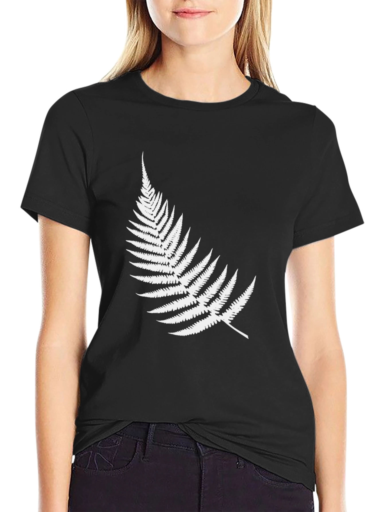Black Fern Graphic T-Shirt view 2