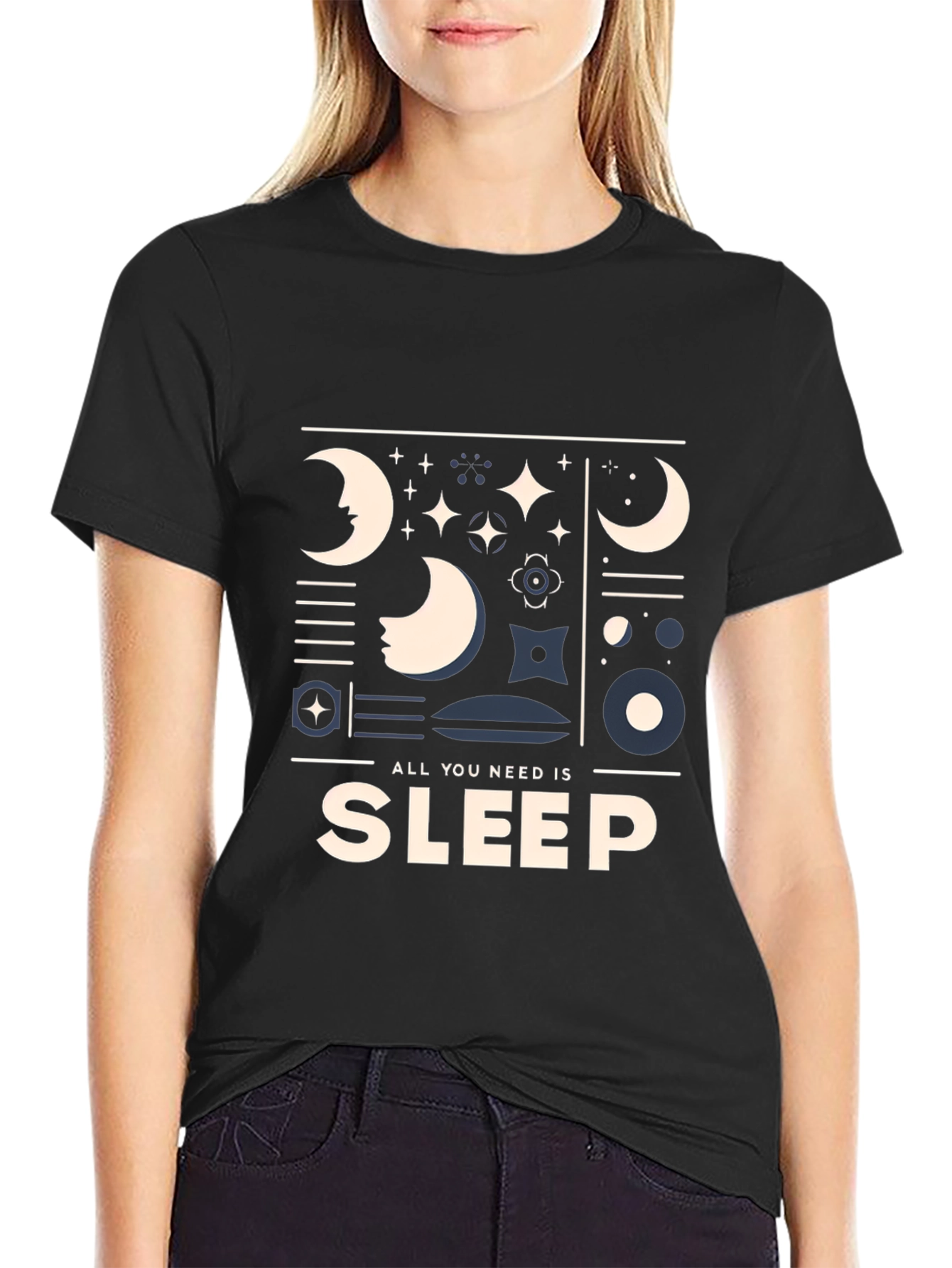 Sleep Graphic Tee - All You Need Is Sleep T-Shirt - 2