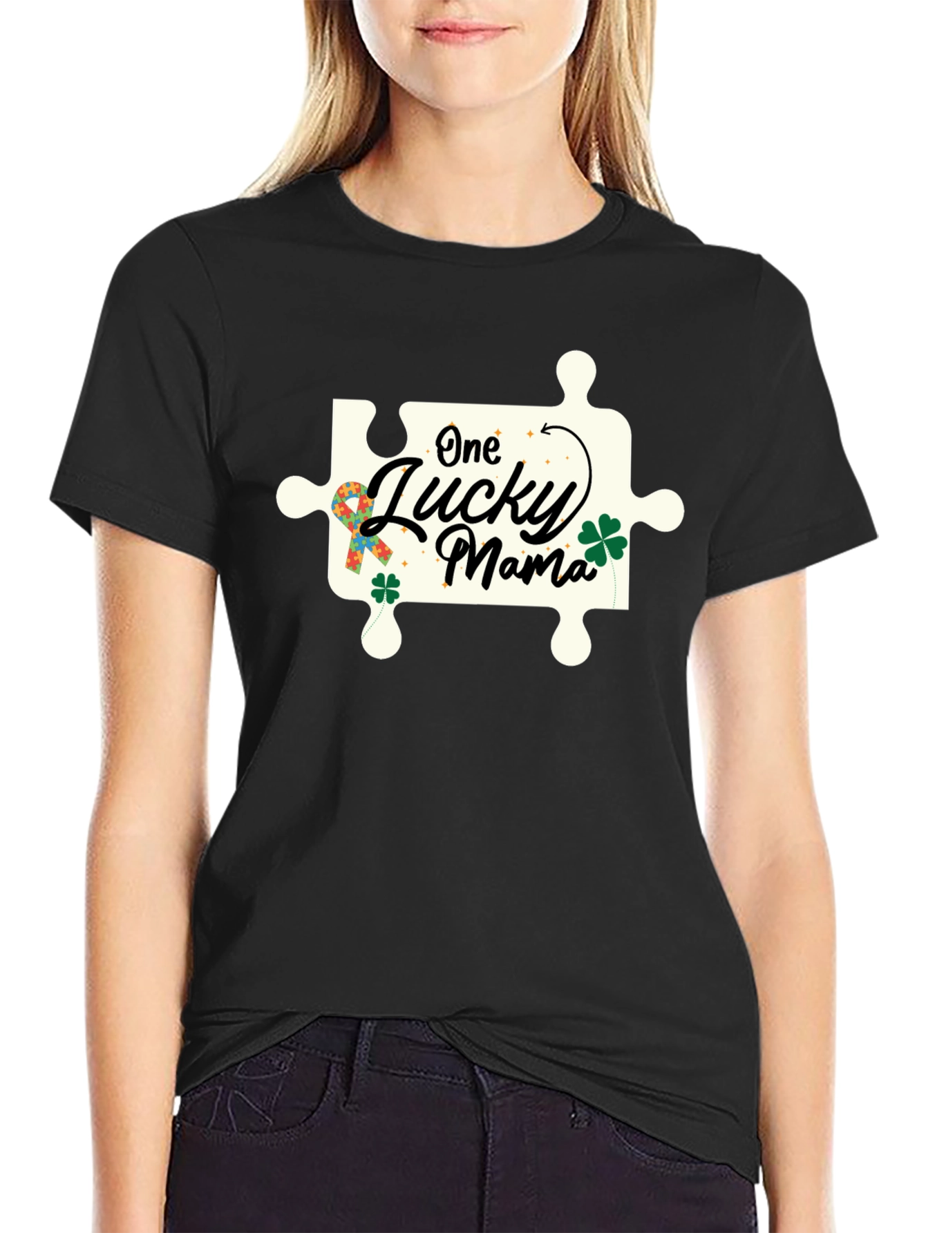 One Lucky Mama St. Patrick's Day T-Shirt - 2