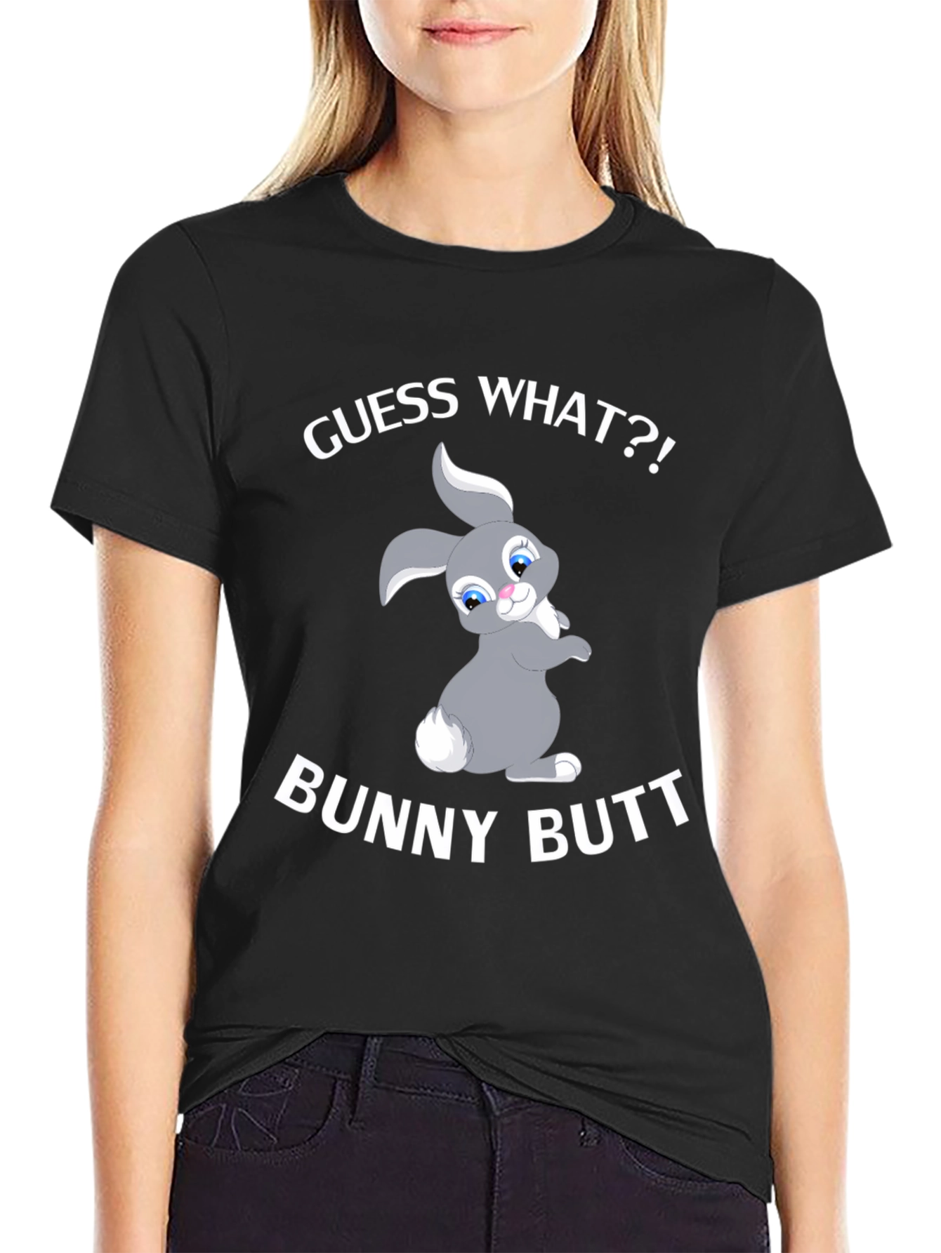 Funny Bunny Butt T-Shirt - 2