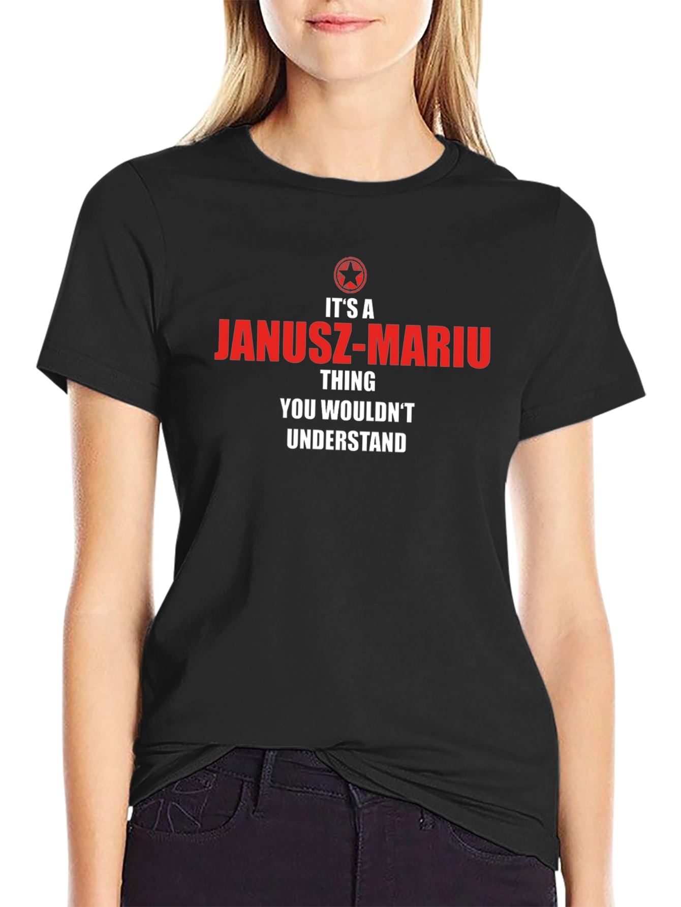 Black Janusz-Marius Thing T-Shirt view 2