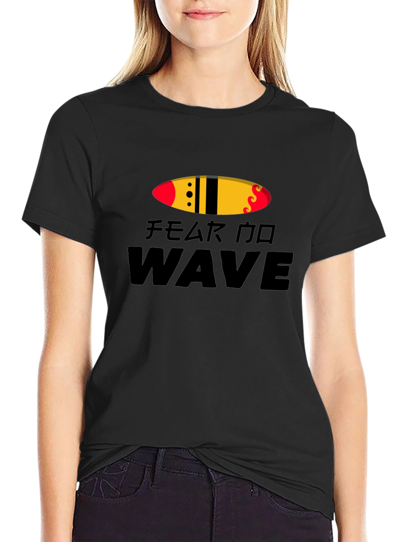 Fear No Wave Graphic Tee - Surfer Style - 2
