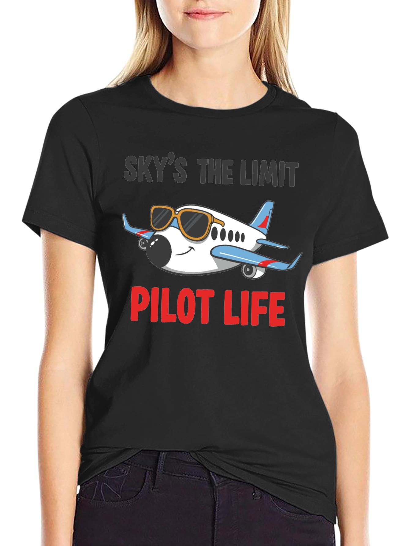 Pilot Life Tee - Sky's the Limit Graphic T-Shirt - 2