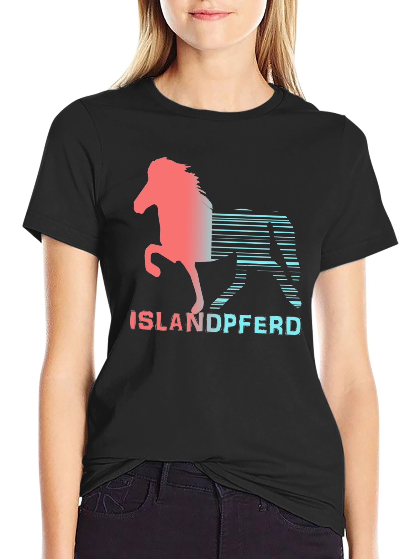 Islandpferd Horse Graphic T-Shirt - Icelandic Horse Tee - 2