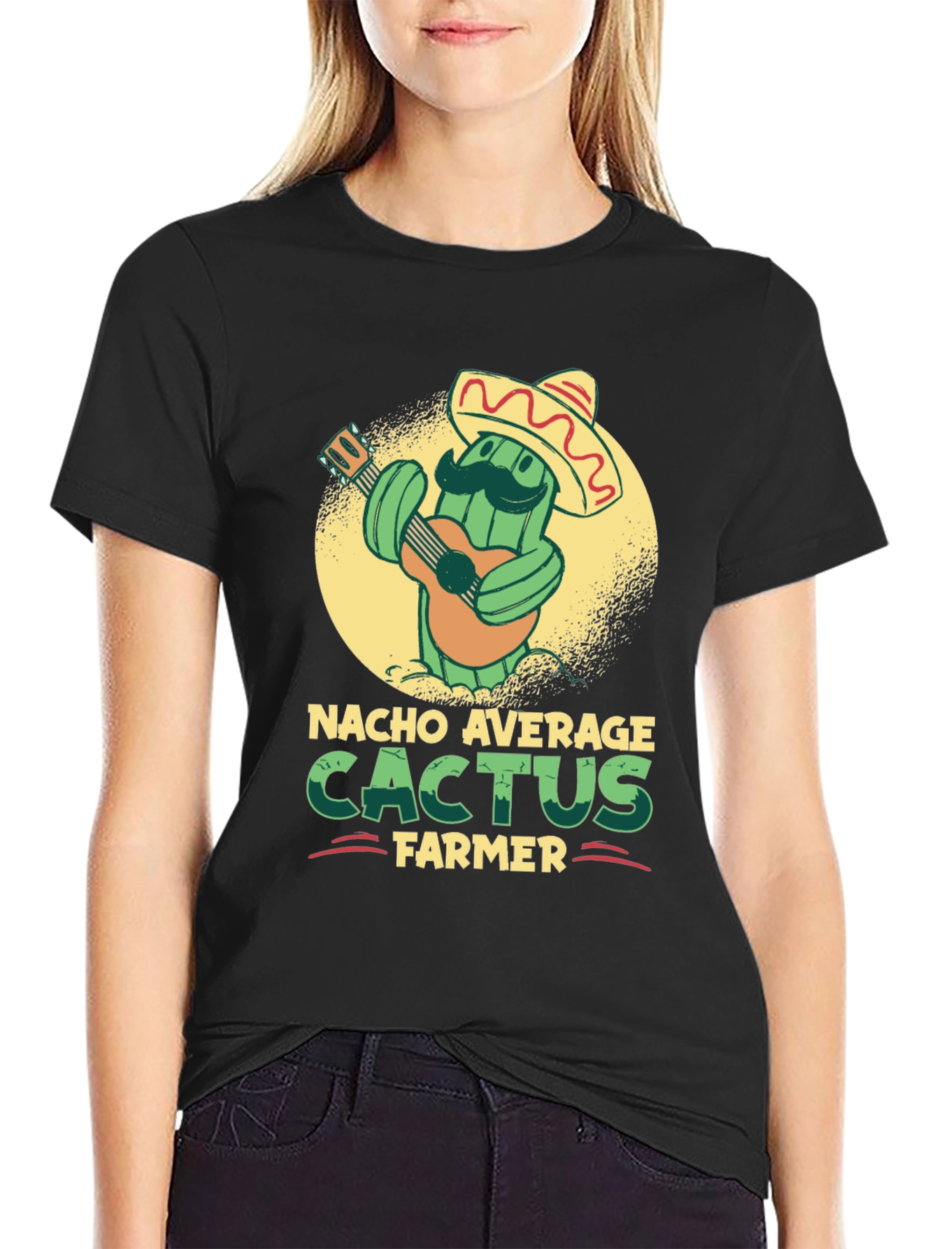 Nacho Average Cactus Farmer T-Shirt - 2
