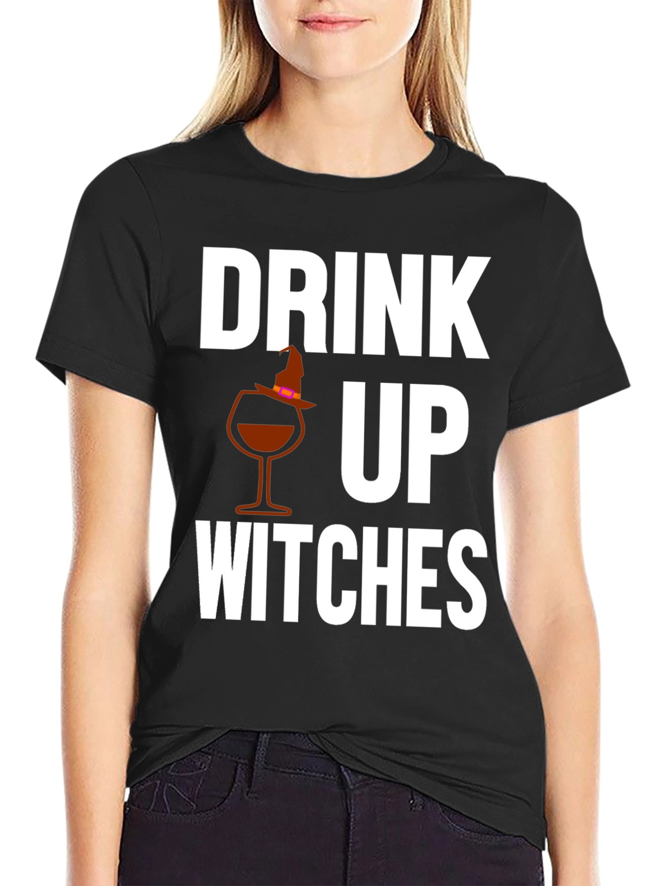 Drink Up Witches Graphic T-Shirt - 2