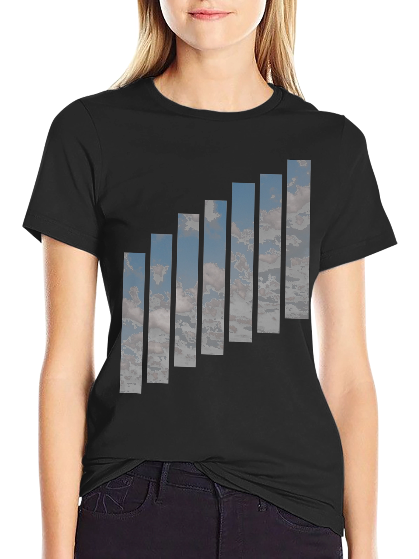 Black Skyline Ascent Graphic Tee view 2