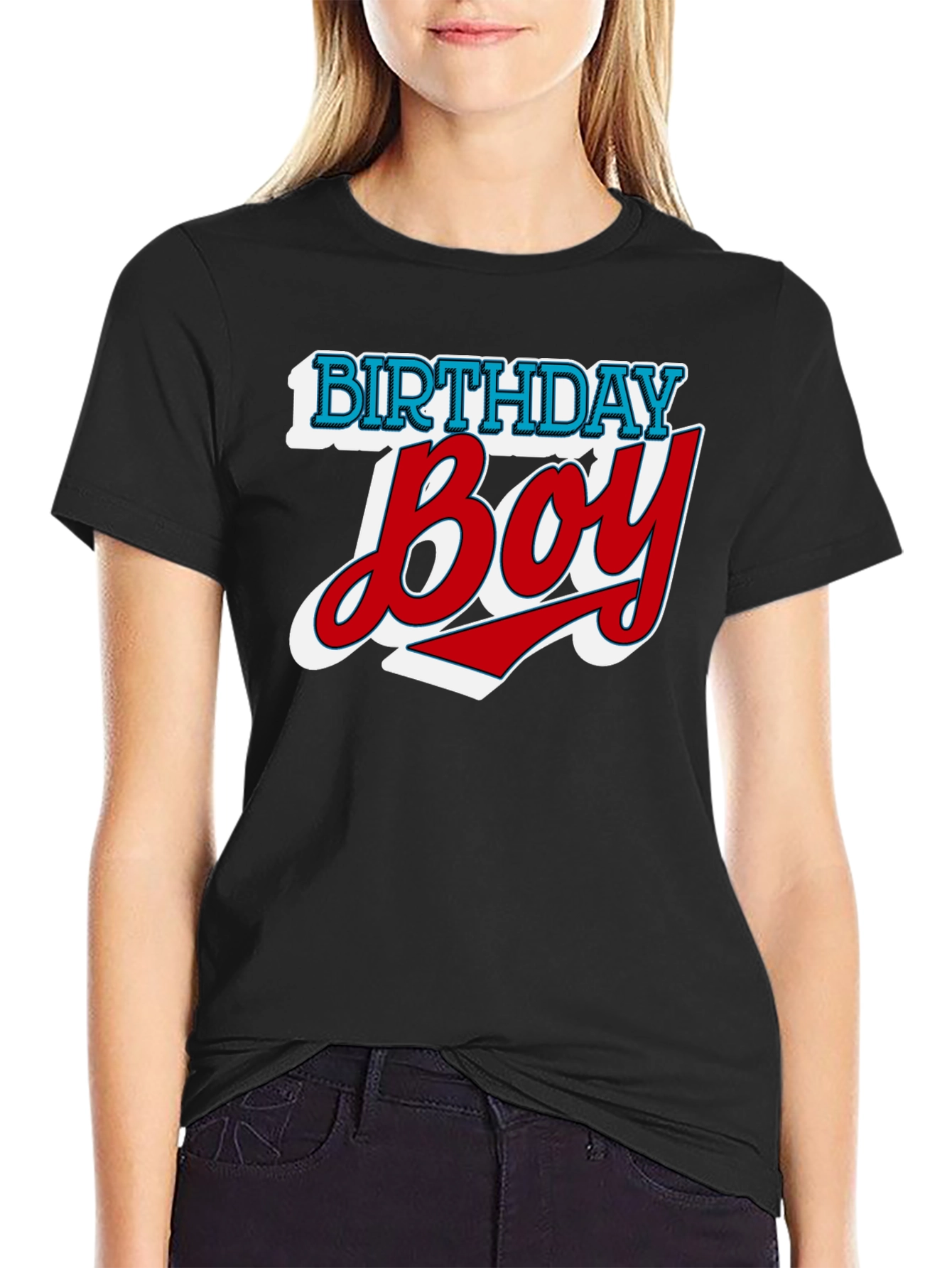 Black Birthday Boy Graphic T-Shirt view 2