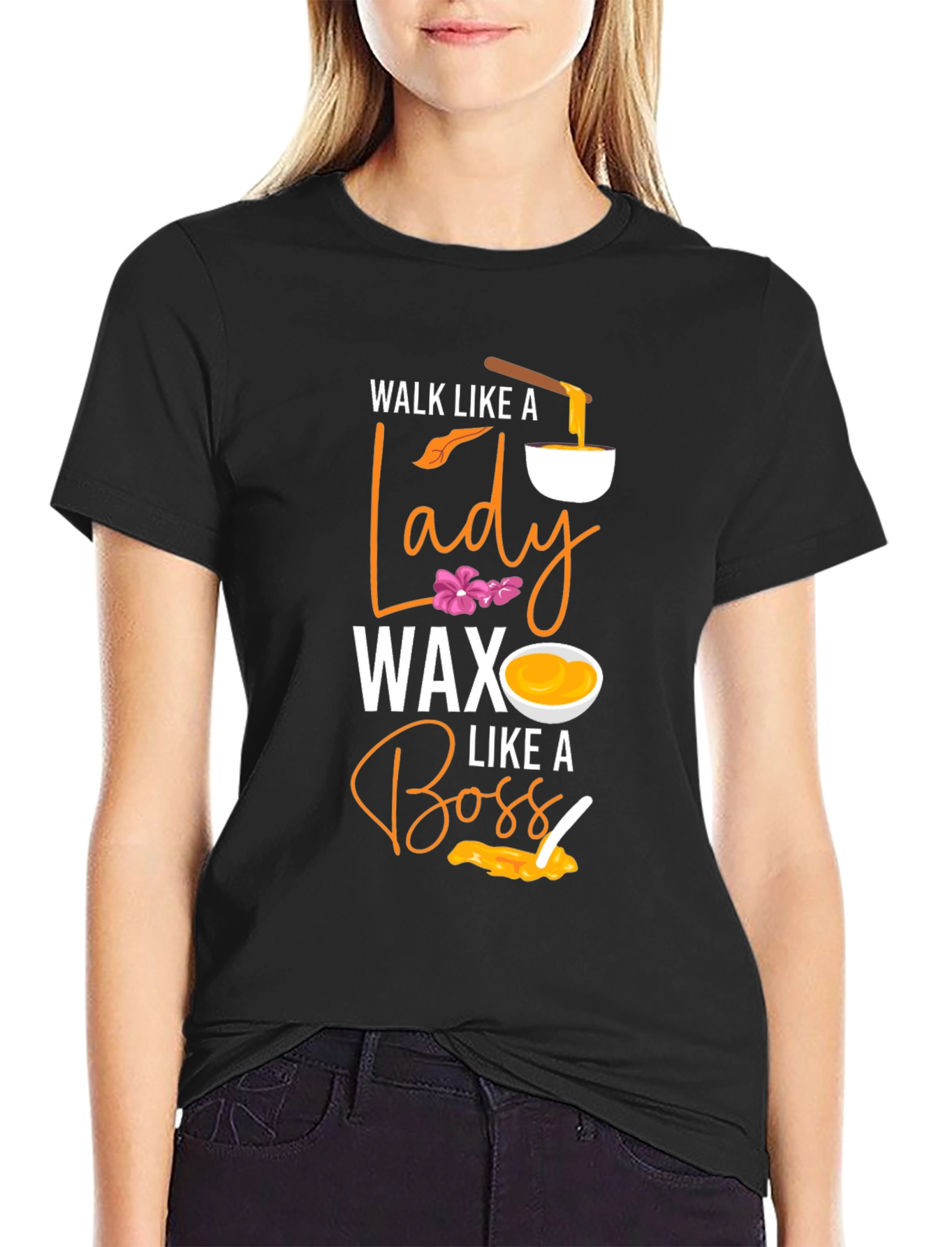 Wax Like A Boss T-Shirt - Lady Wax Aesthetic - 2