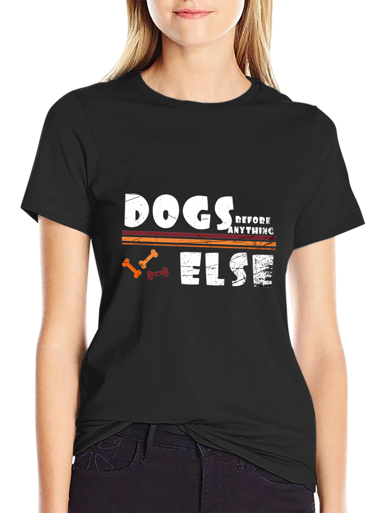 Dogs Before Anything Else Graphic T-Shirt - 2
