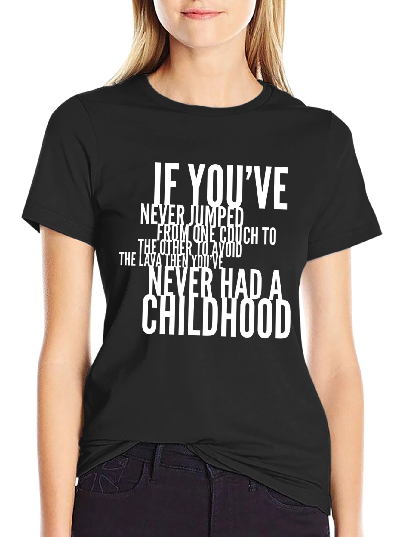 Black Never Had a Childhood Novelty T-Shirt view 2