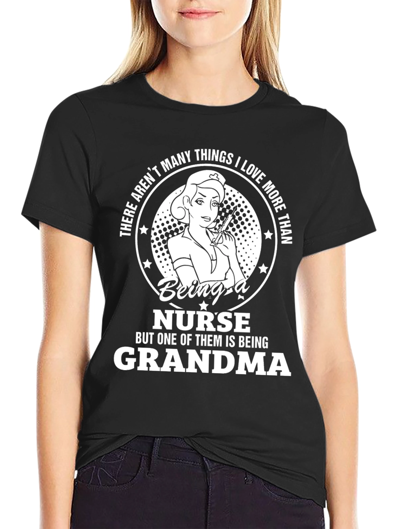 Nurse Grandma T-Shirt - Gift for Nursing Grandmothers - 2