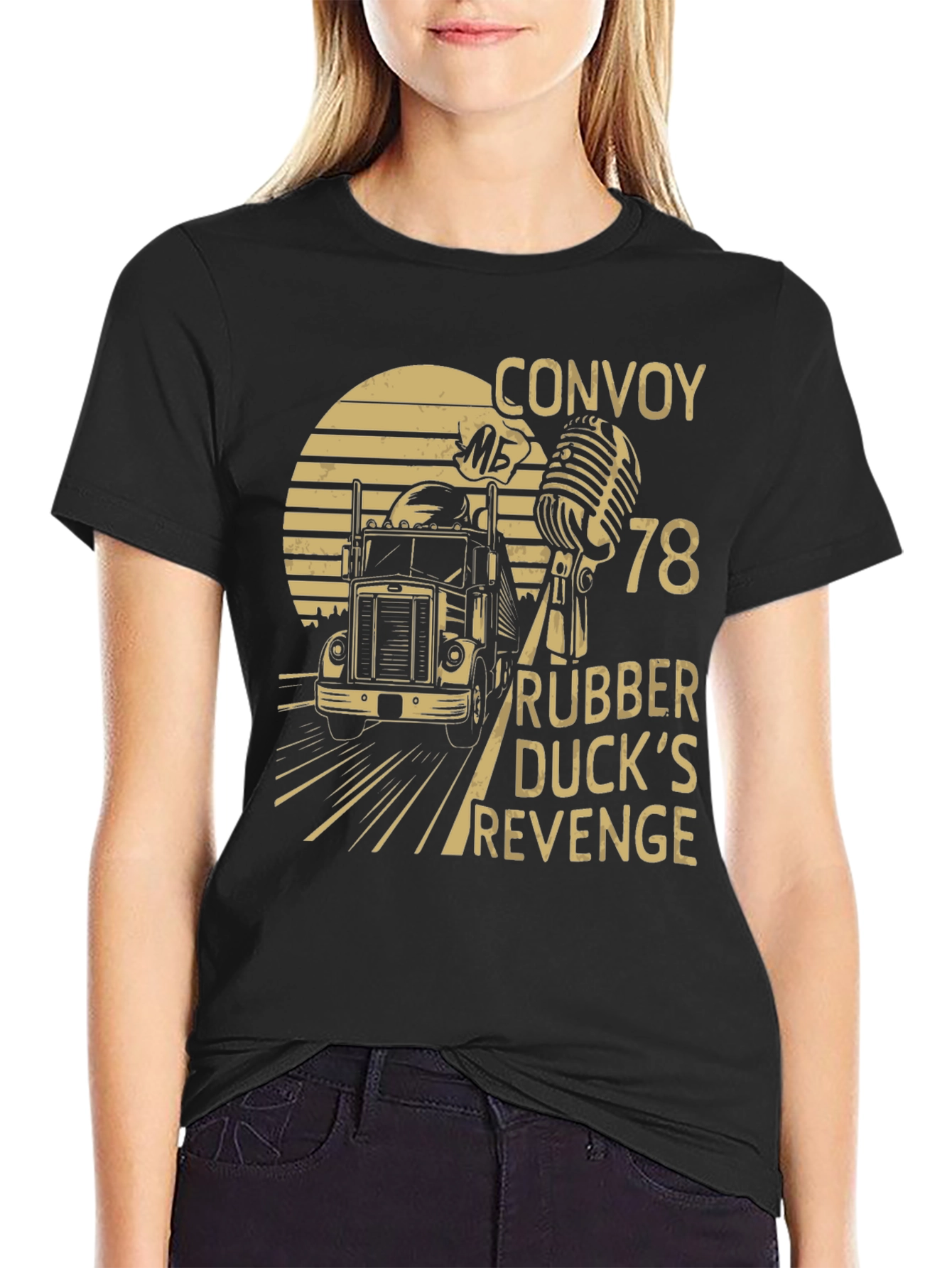 Black Convoy '78 Rubber Duck's Revenge T-Shirt view 2