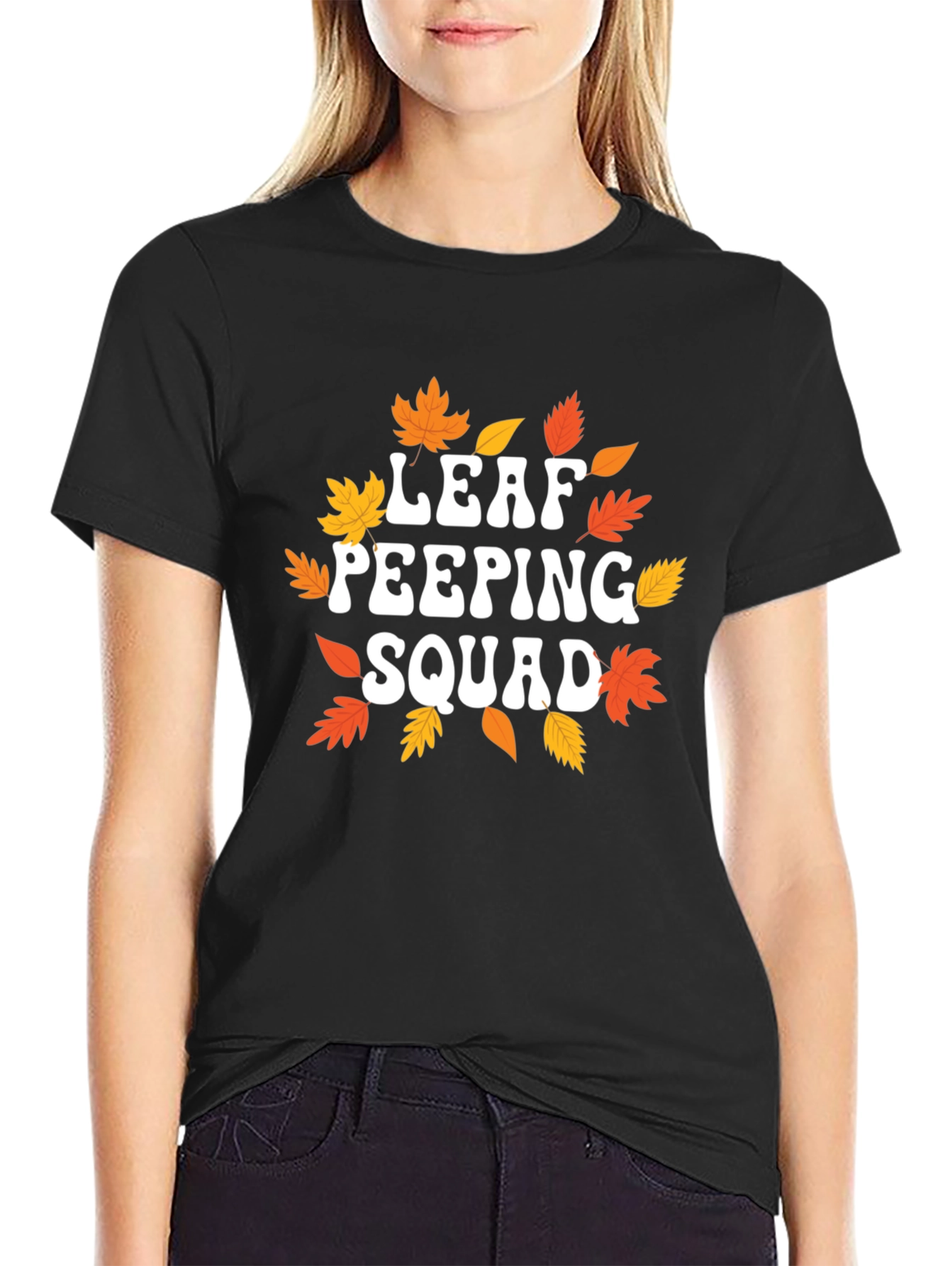 Leaf Peeping Squad T-Shirt, Fall Apparel - 2