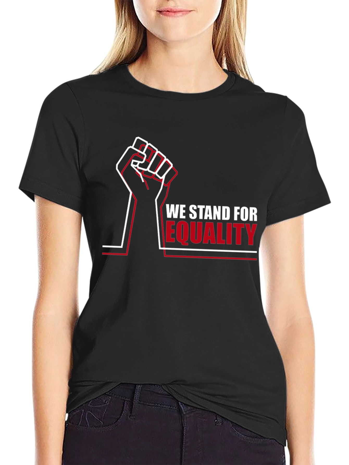 Equality Fist Graphic T-Shirt - Stand For Justice - 2