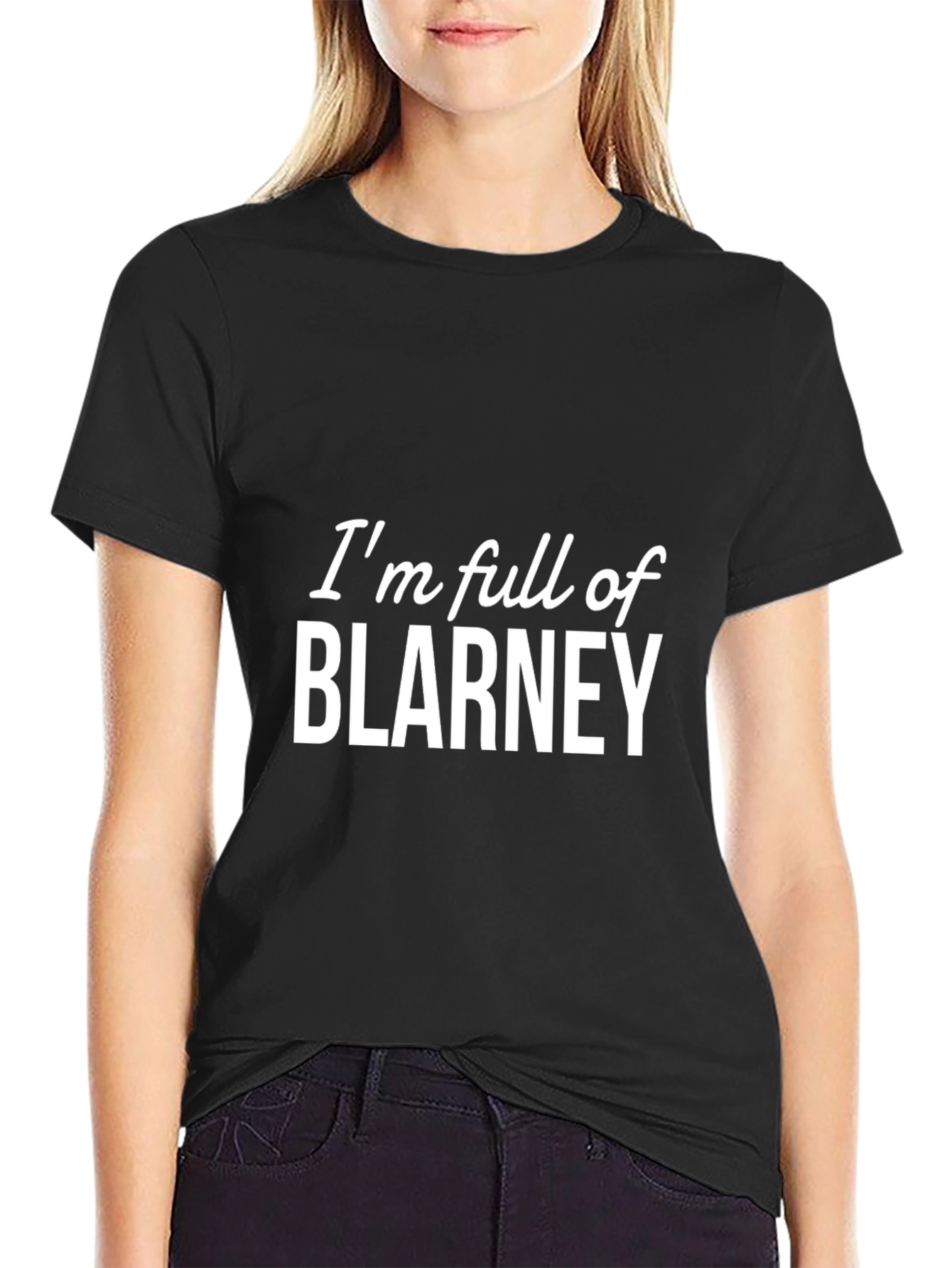 Black I'm Full Of Blarney T-Shirt view 2