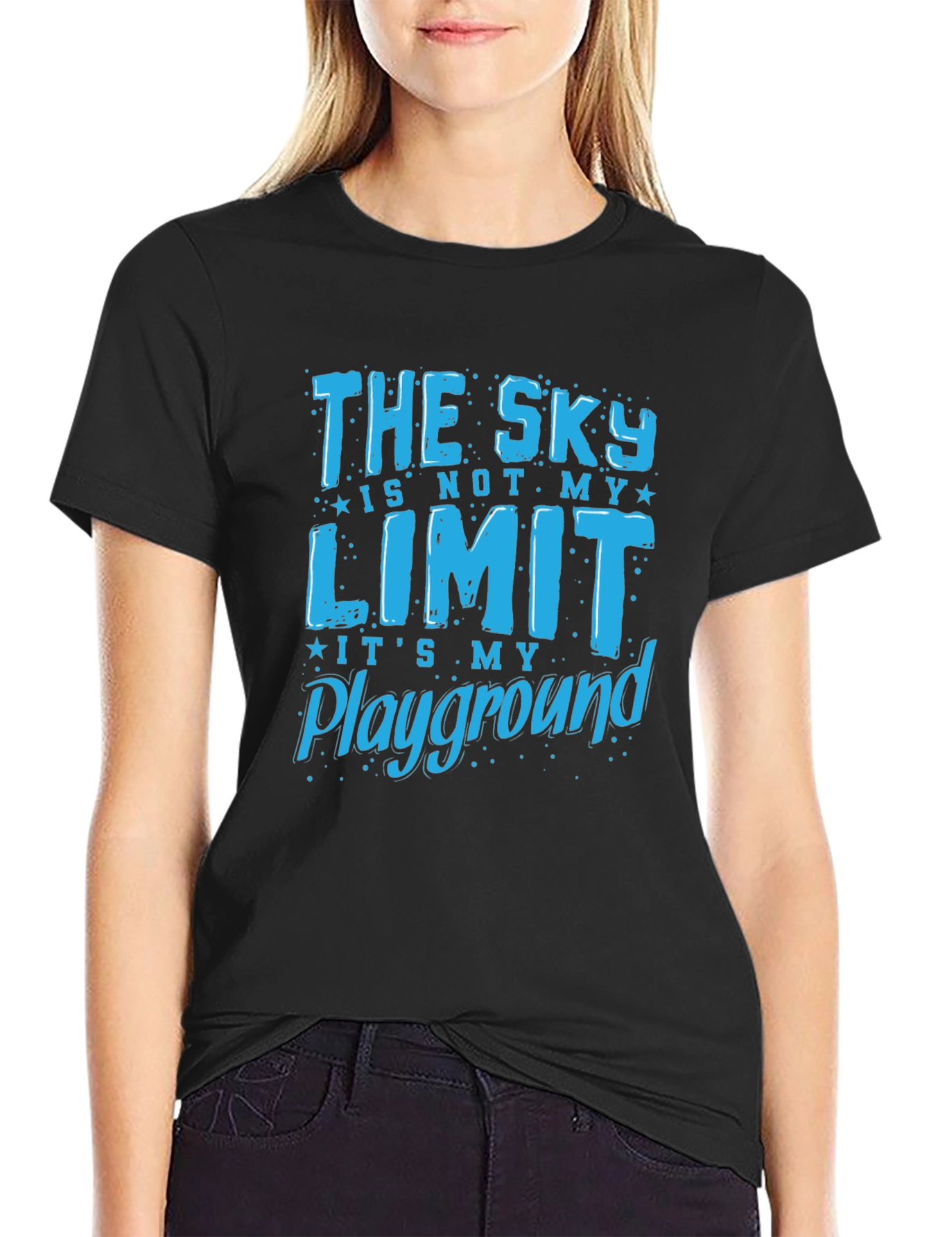 Black Sky's My Playground T-Shirt - Inspiring Graphic Tee view 2