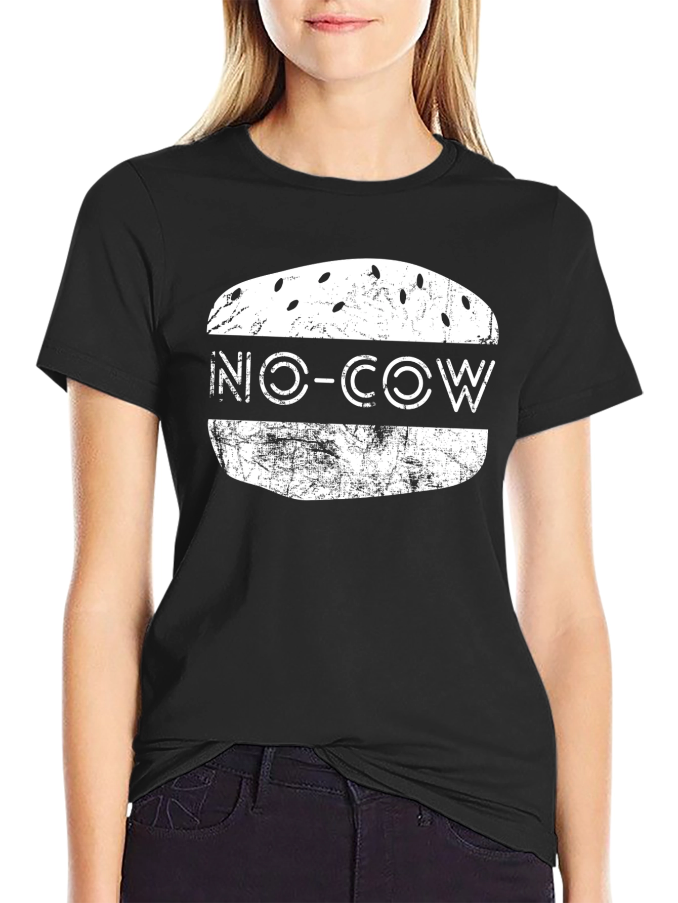 No Cow Burger Graphic Tee - 2