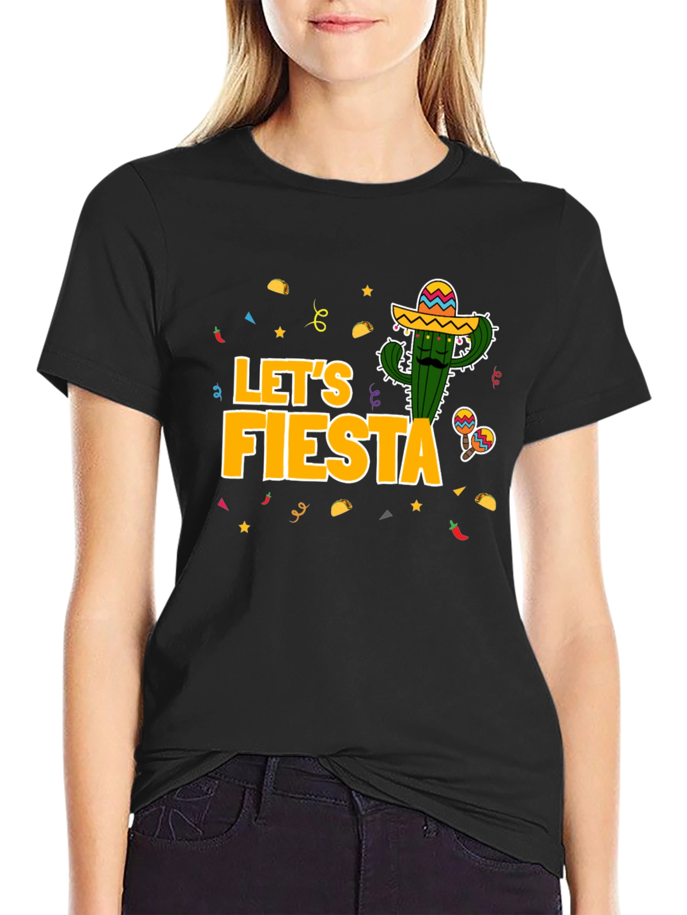 Let's Fiesta Graphic T-Shirt - 2