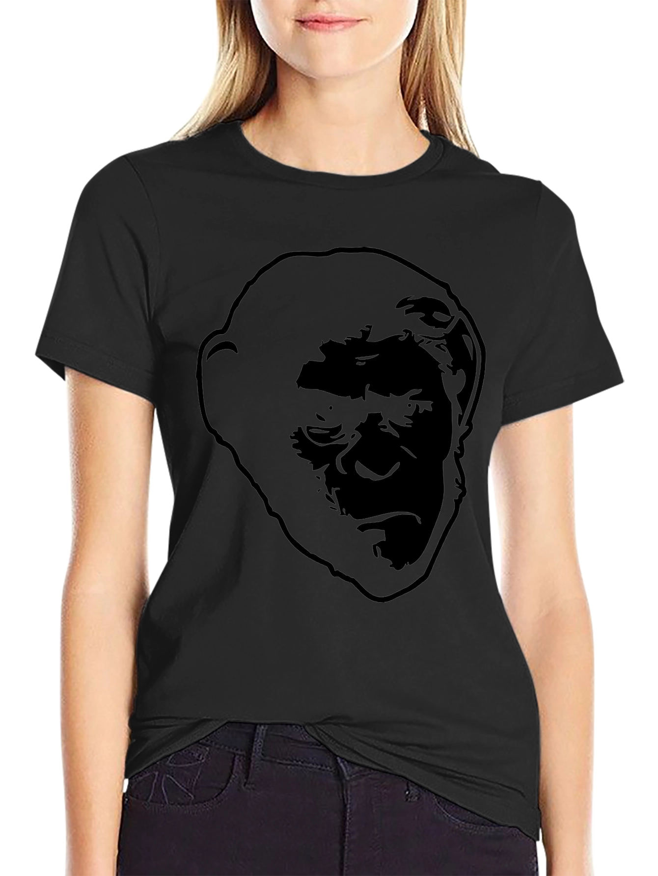 Black Ape Silhouette Black T-Shirt view 2
