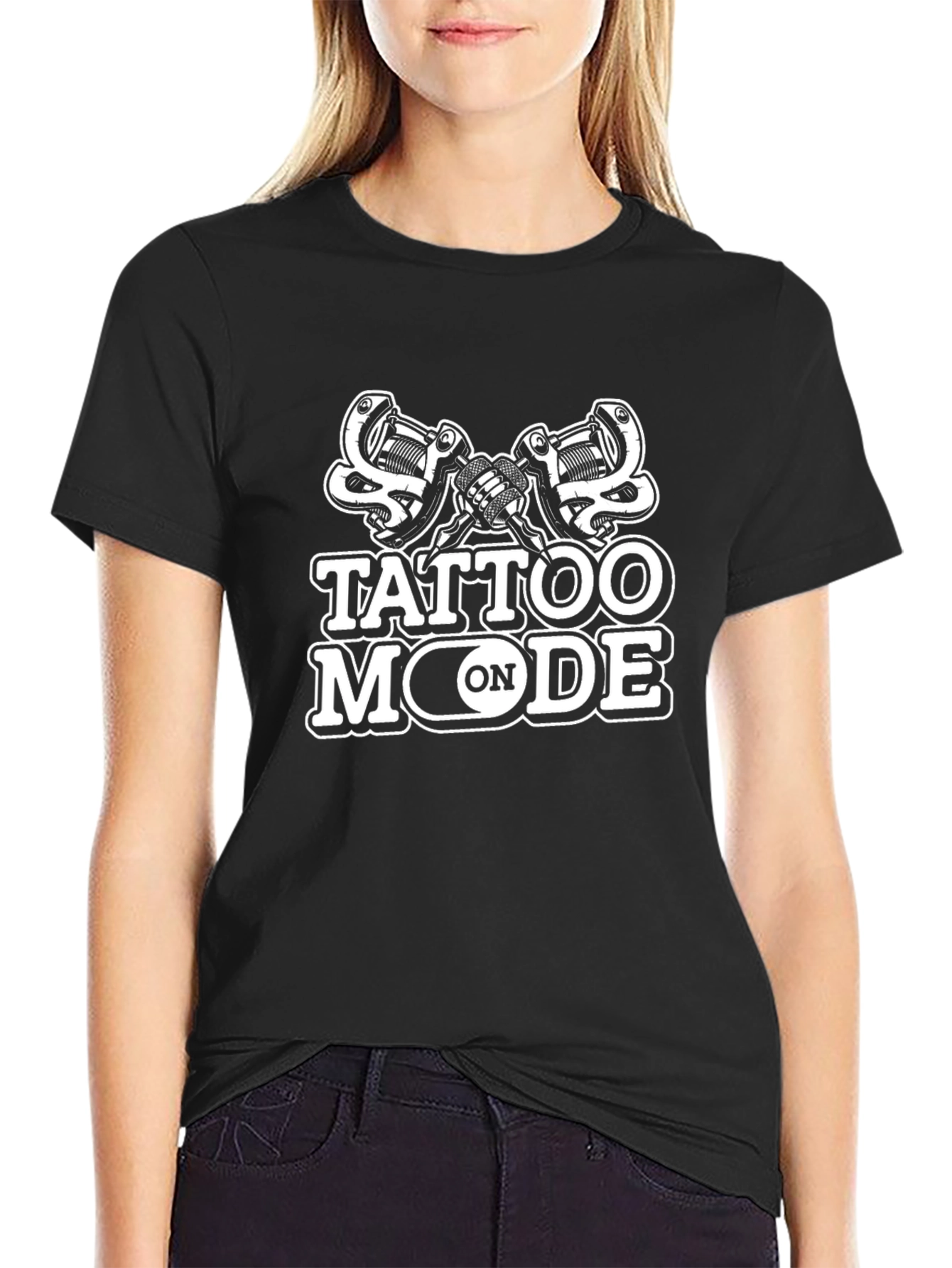 Tattoo Mode On Graphic T-Shirt - 2