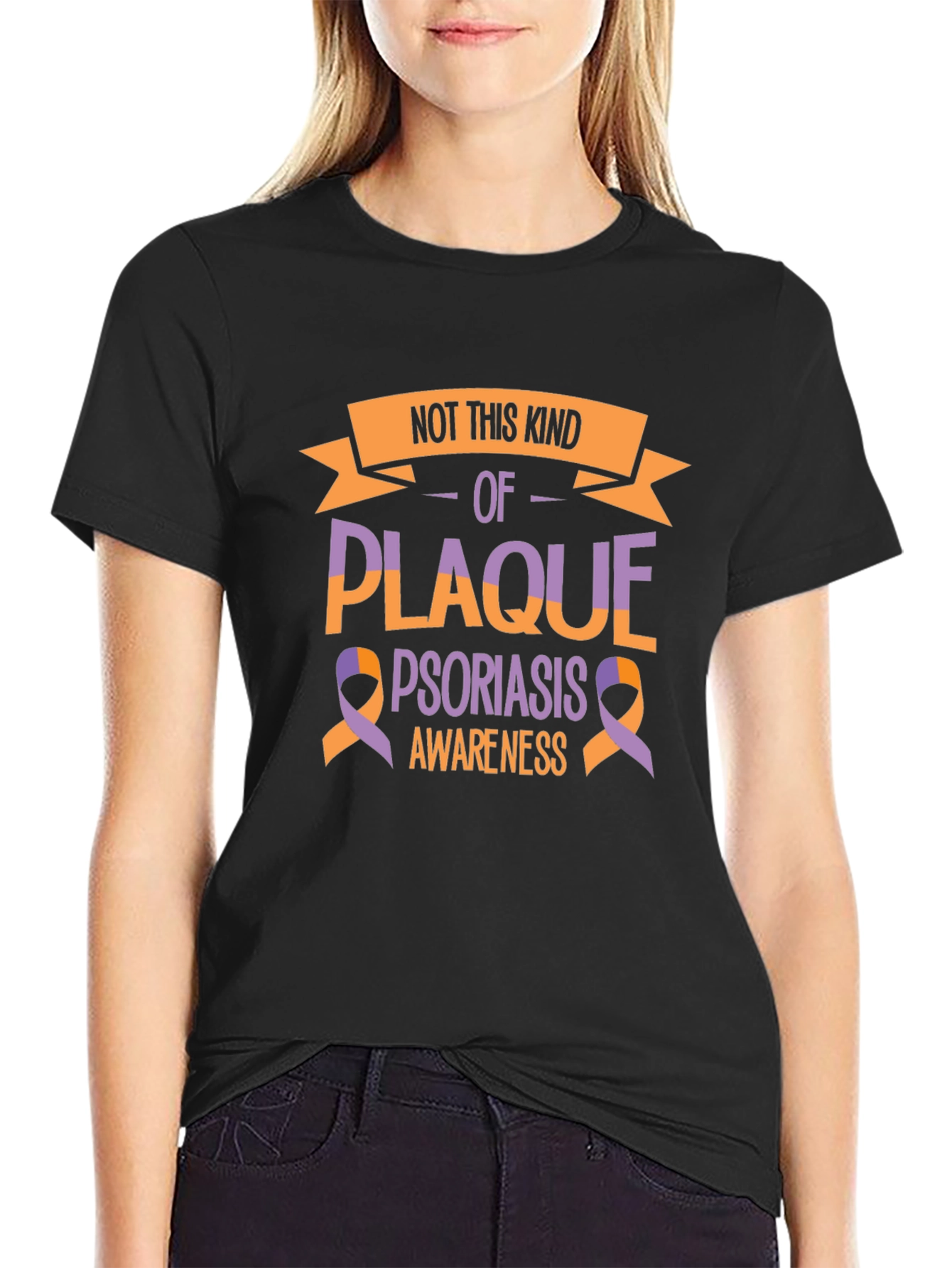 Plaque Psoriasis Awareness Graphic T-Shirt - 2