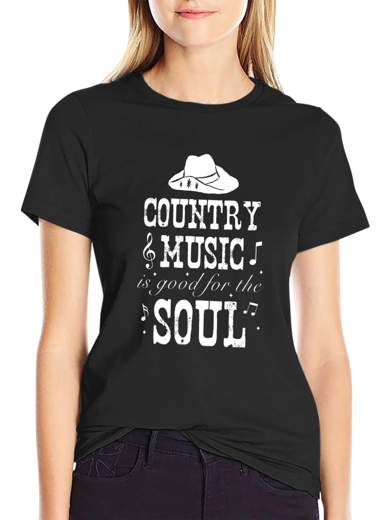 Black Country Music is Good for the Soul T-Shirt view 2