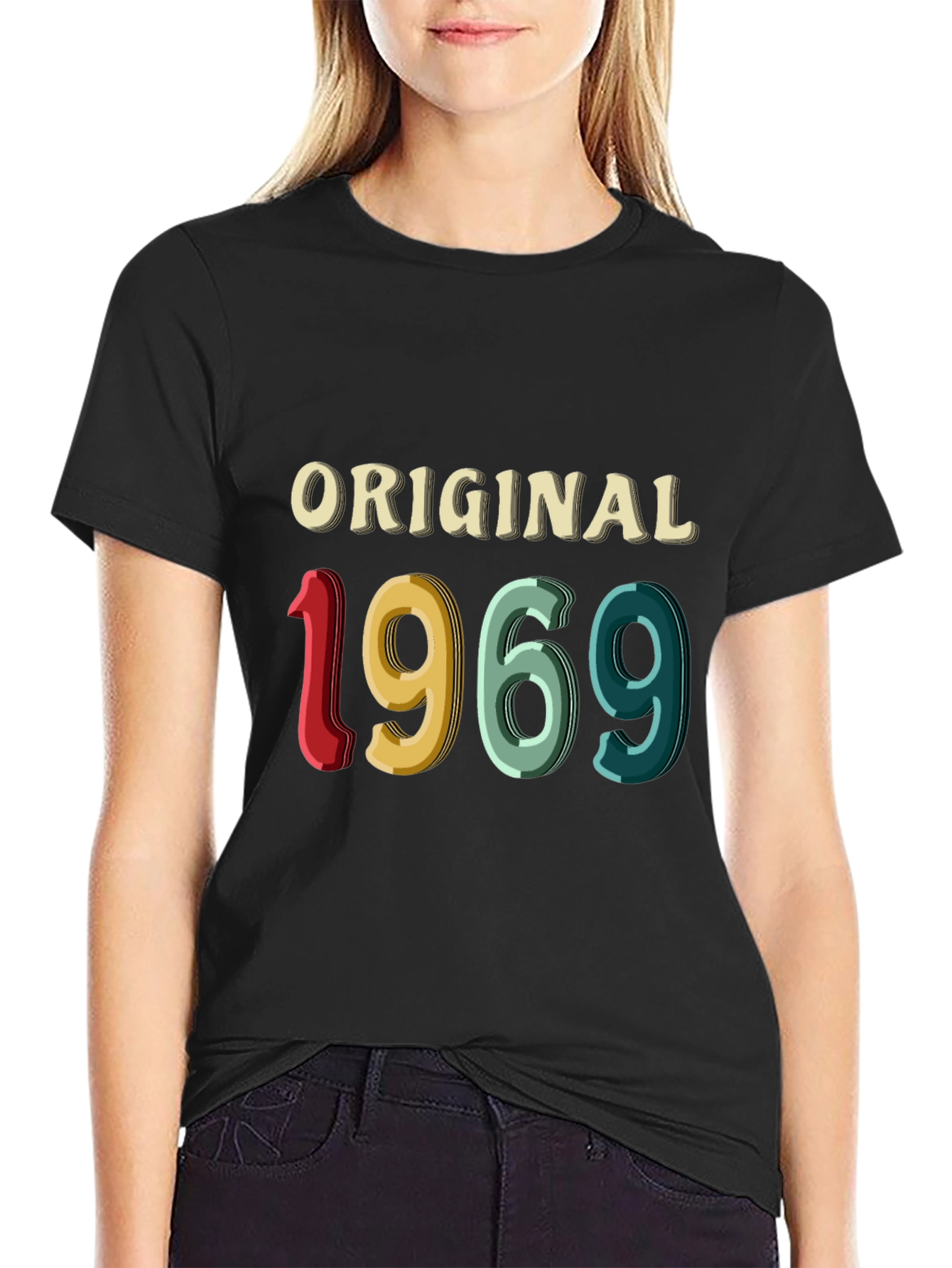 Black Original 1969 T-Shirt view 2