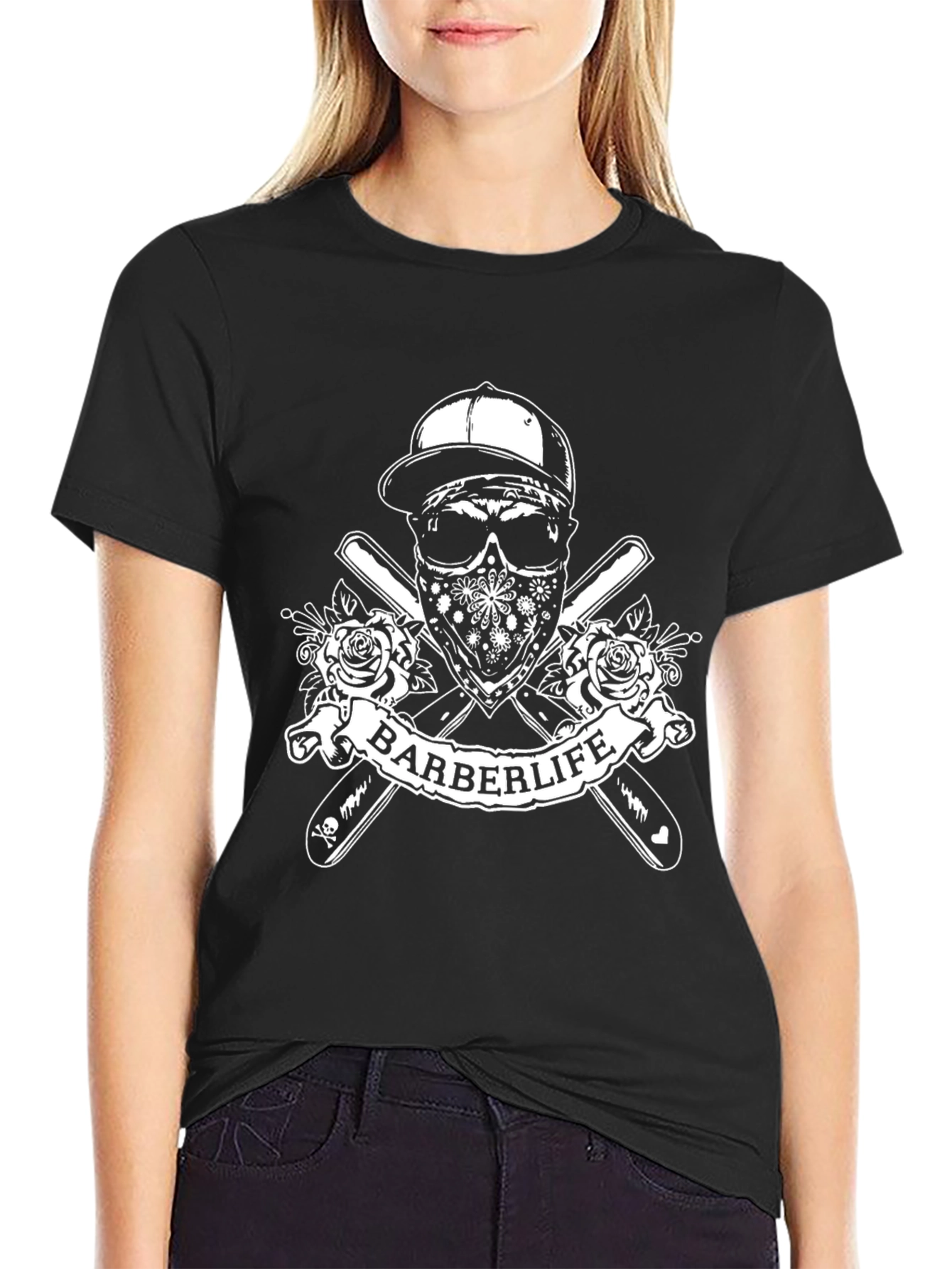 Barberlife Skull Graphic Tee - 2